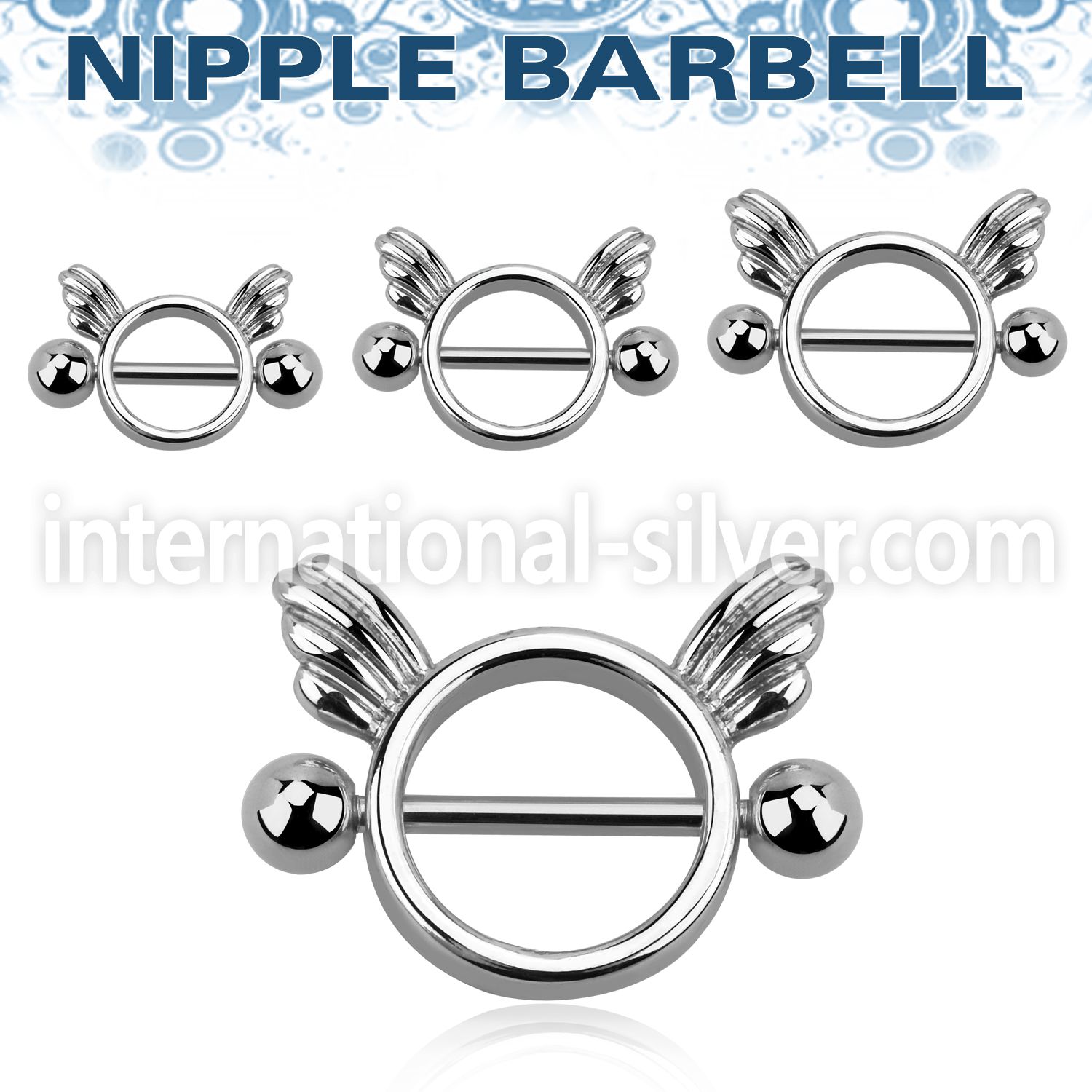 np3 straight barbells surgical steel 316l nipple