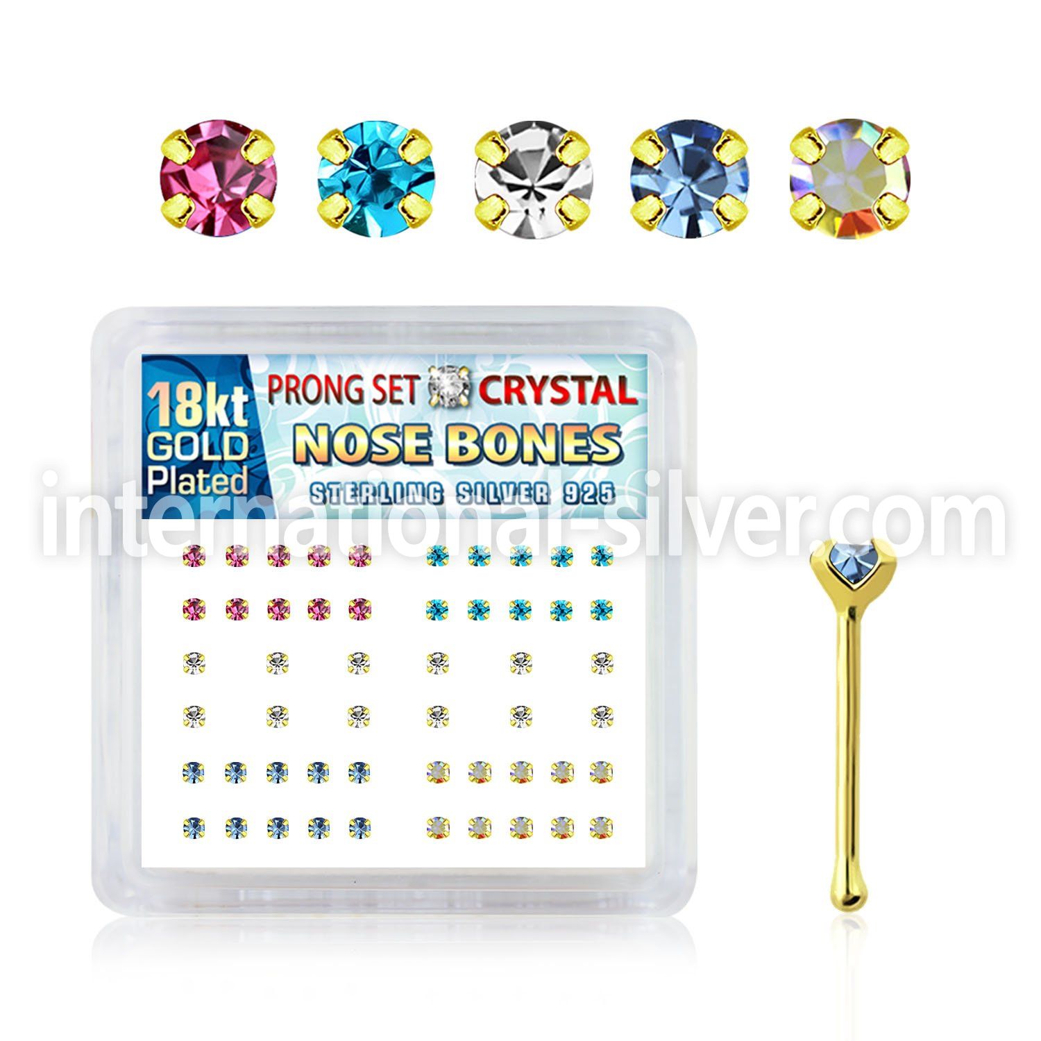 npbgm nose bone silver 925 nose