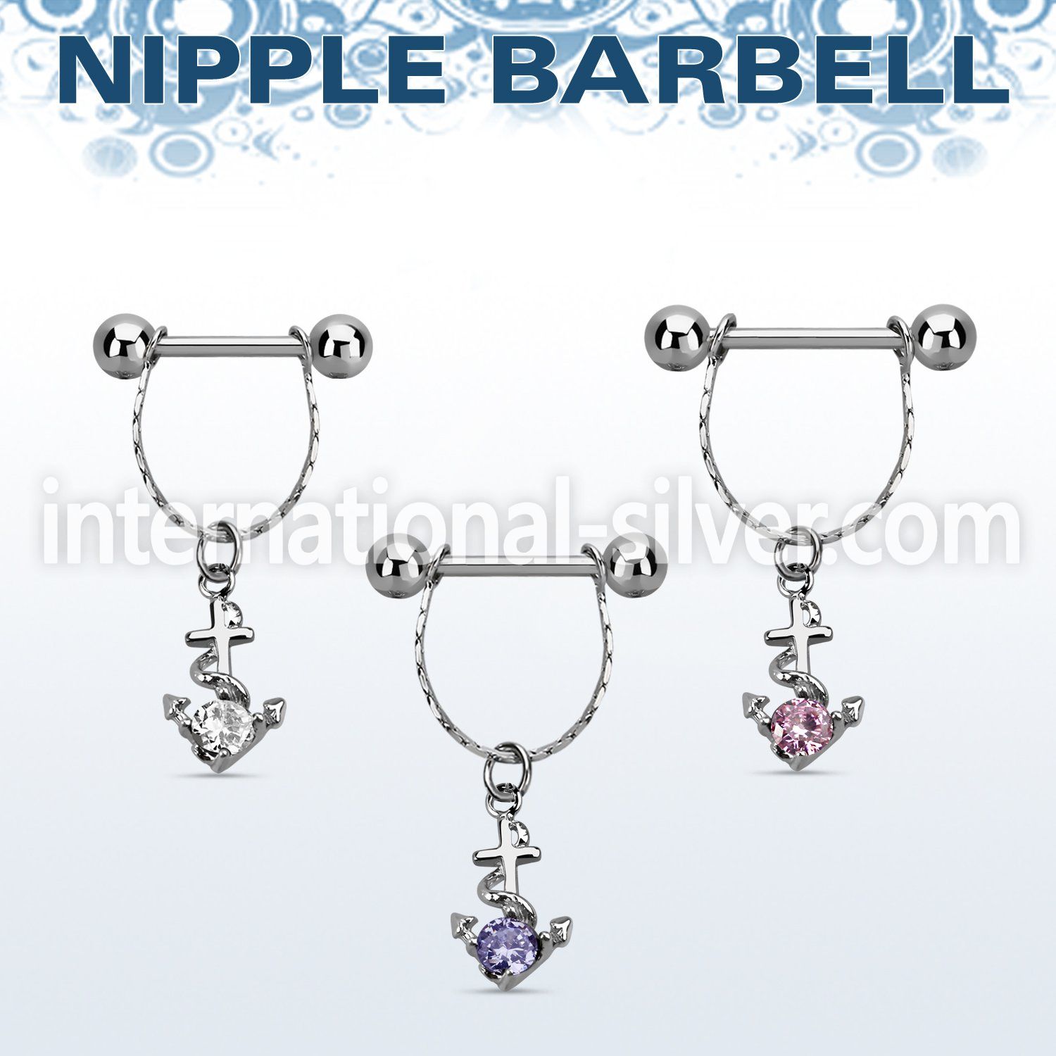 npdl23 straight barbells surgical steel 316l nipple