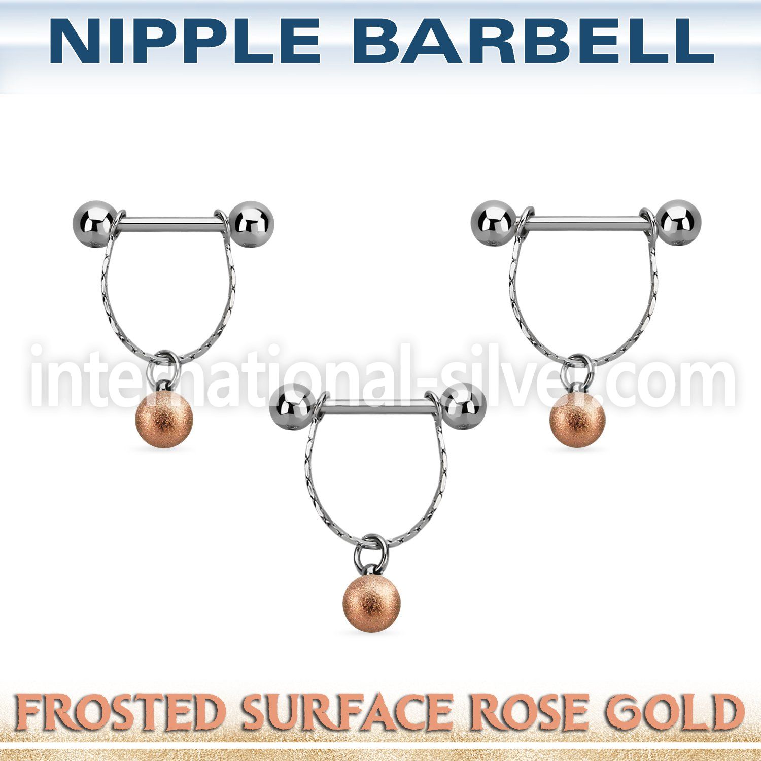npdl29 straight barbells surgical steel 316l nipple