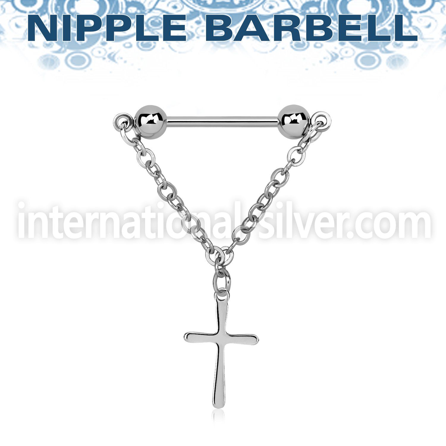 npdl42 straight barbells surgical steel 316l nipple