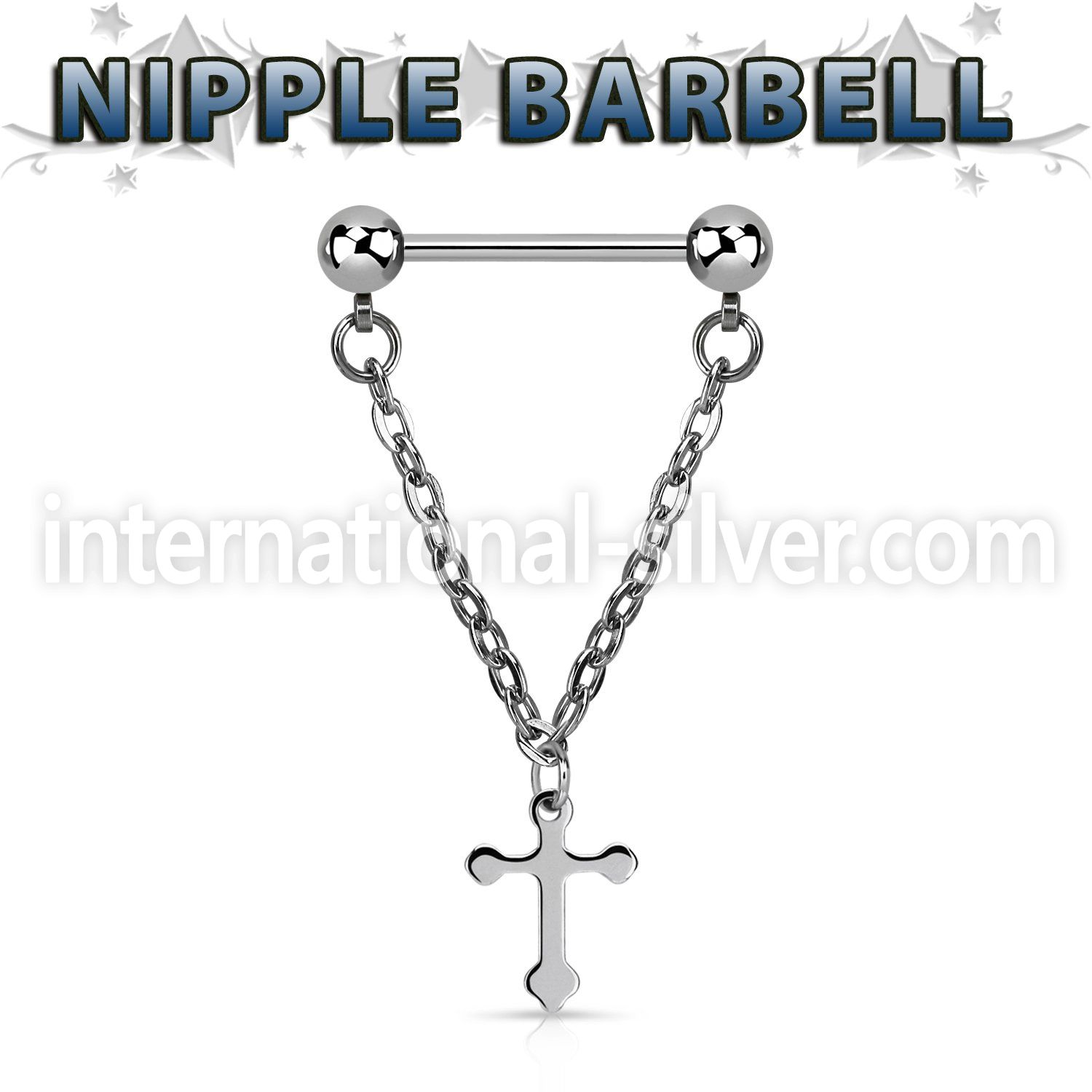 npdl5 straight barbells surgical steel 316l nipple