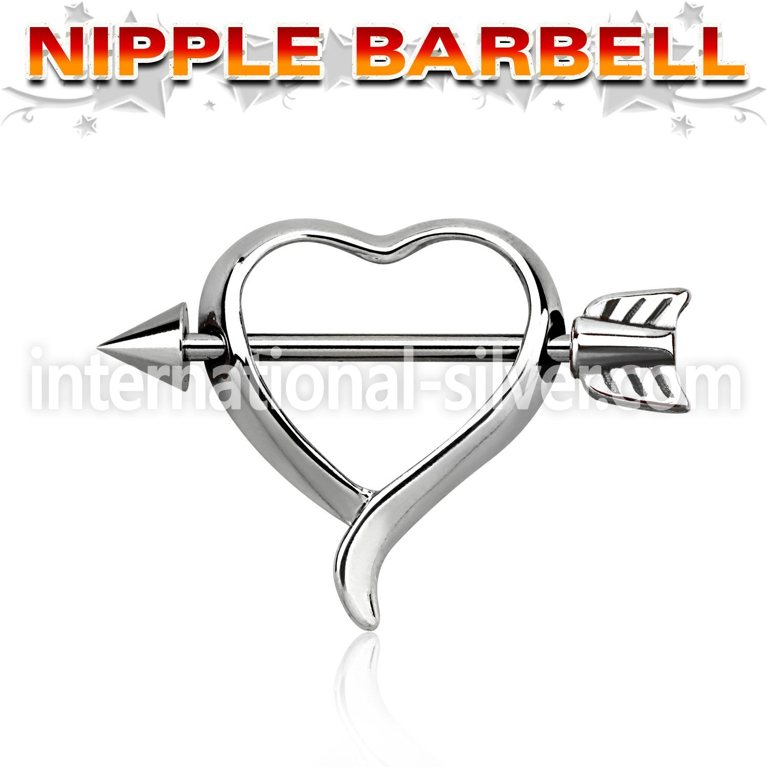 npsh12 straight barbells surgical steel 316l nipple