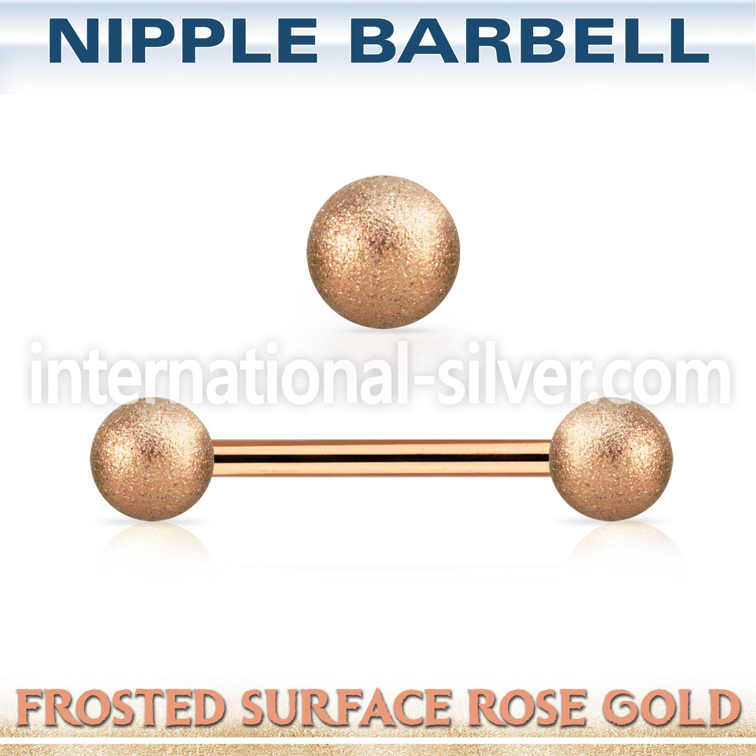 npttfo5 straight barbells anodized surgical steel 316l nipple