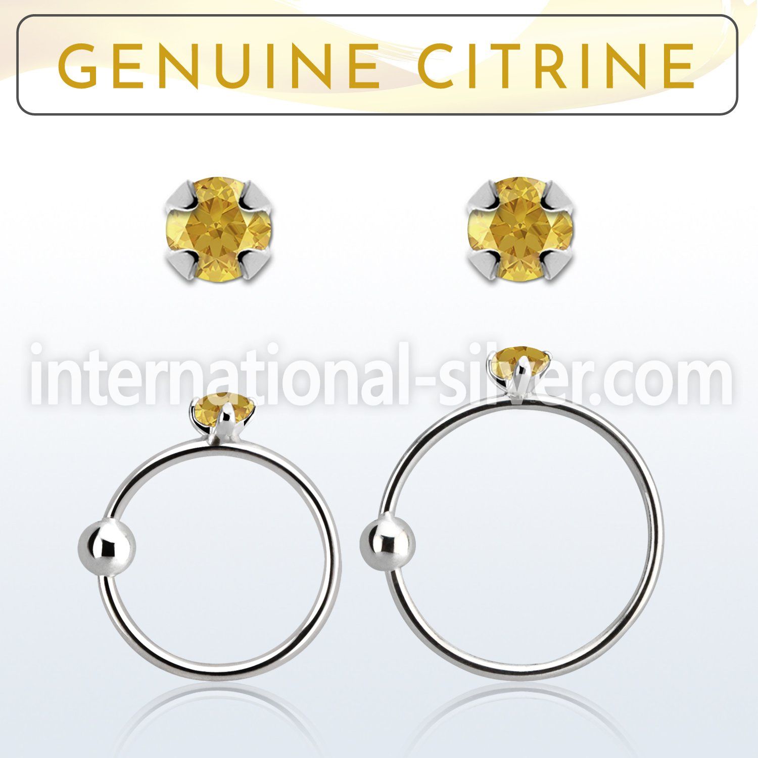 nrge6 nose hoop silver 925 nose