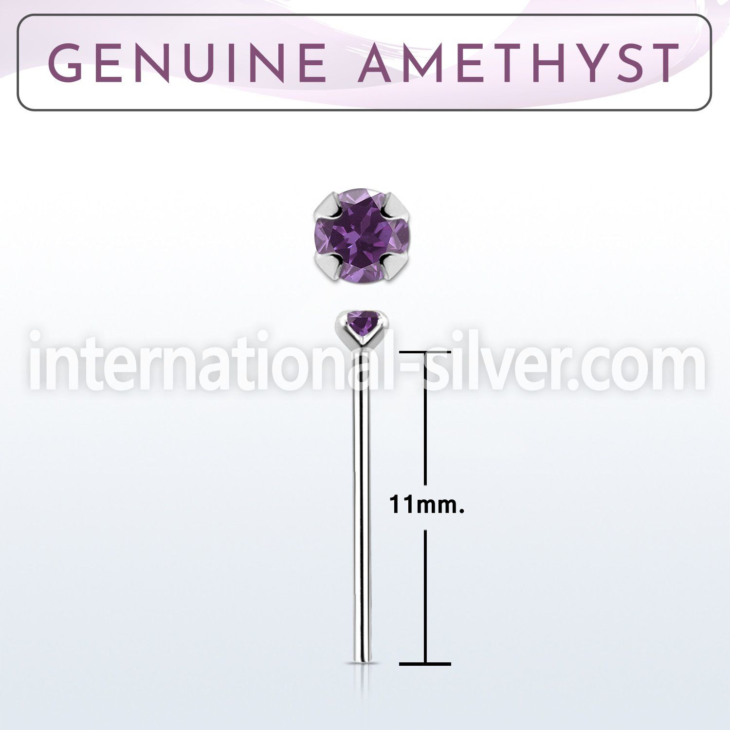 nypge1 bend it to fit nose studs silver 925 nose