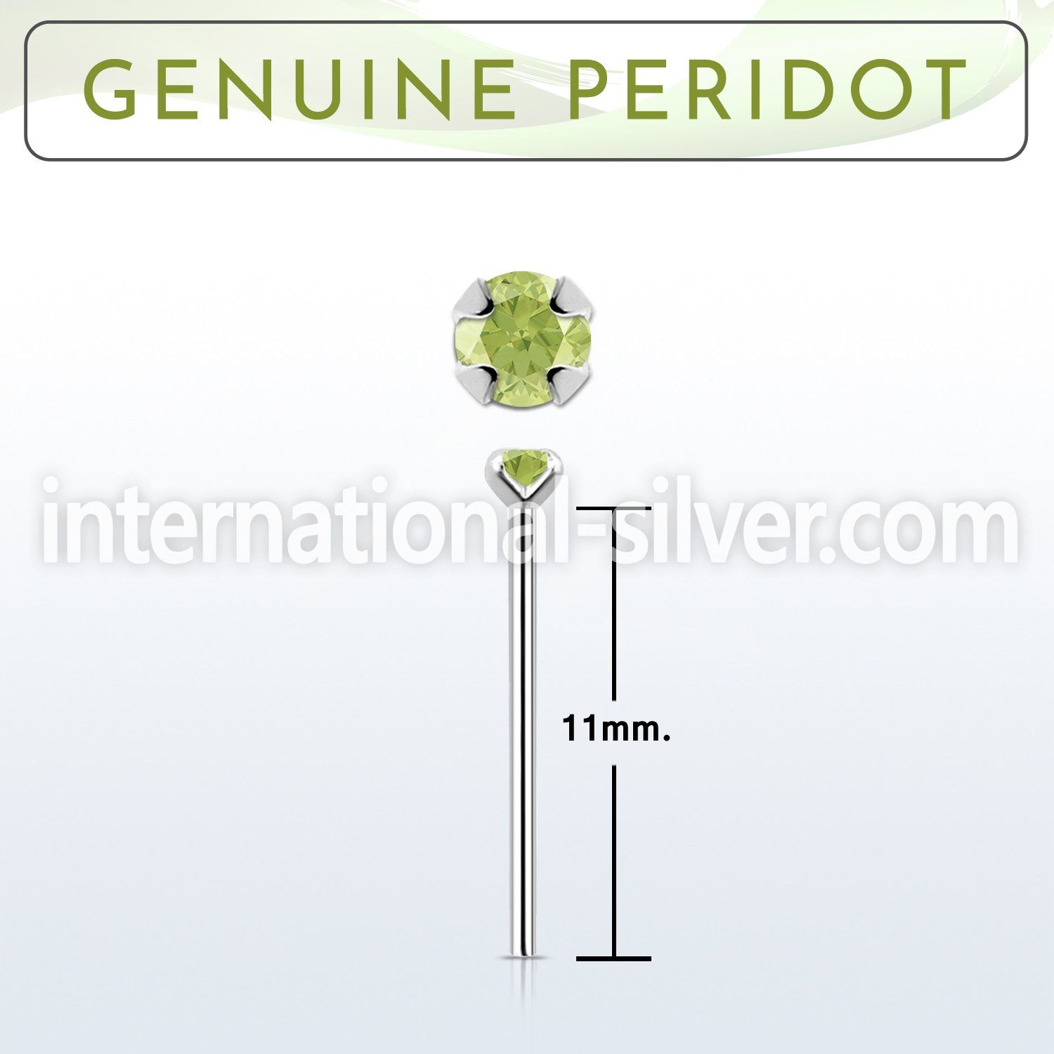 nypge4 bend it to fit nose studs silver 925 nose