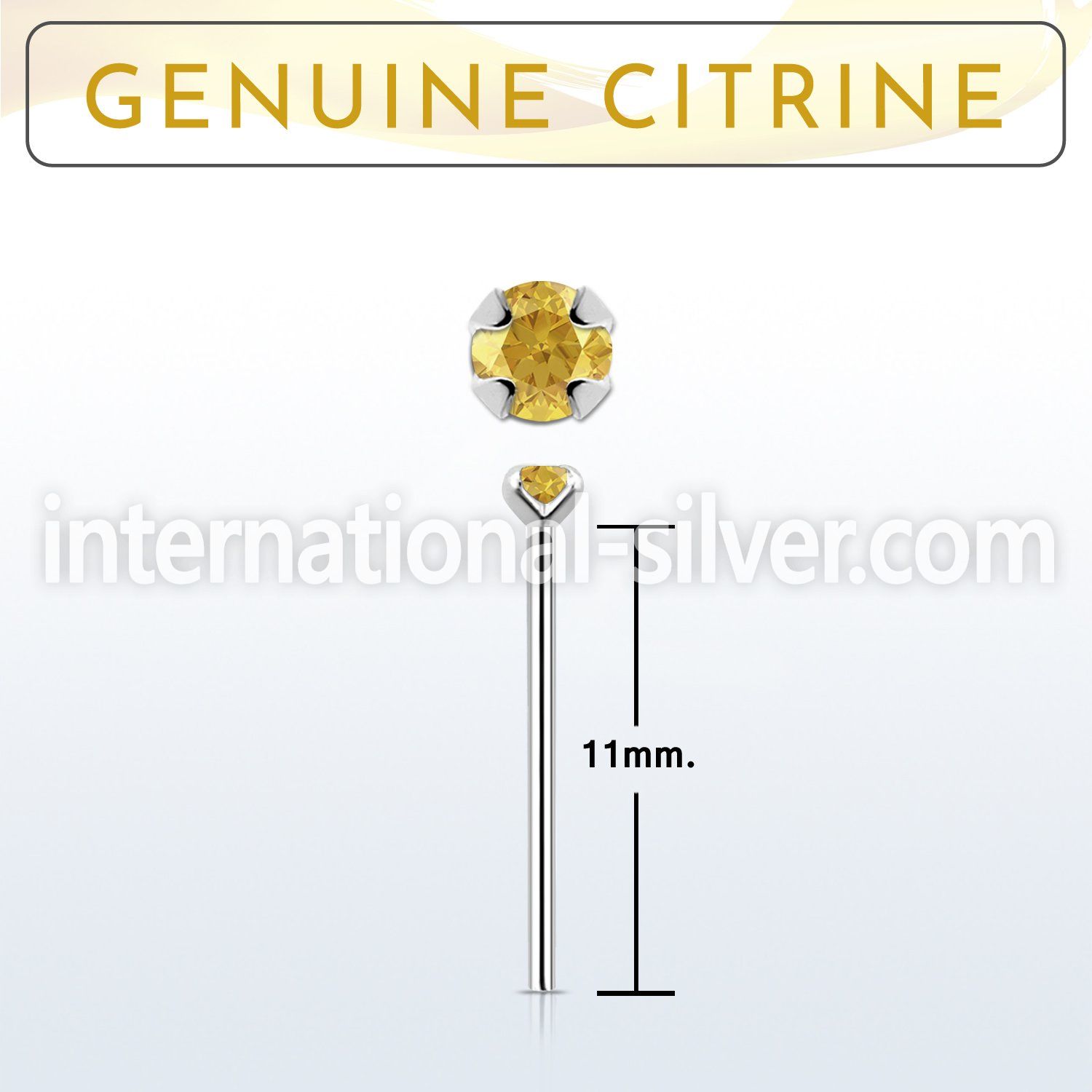 nypge6 bend it to fit nose studs silver 925 nose