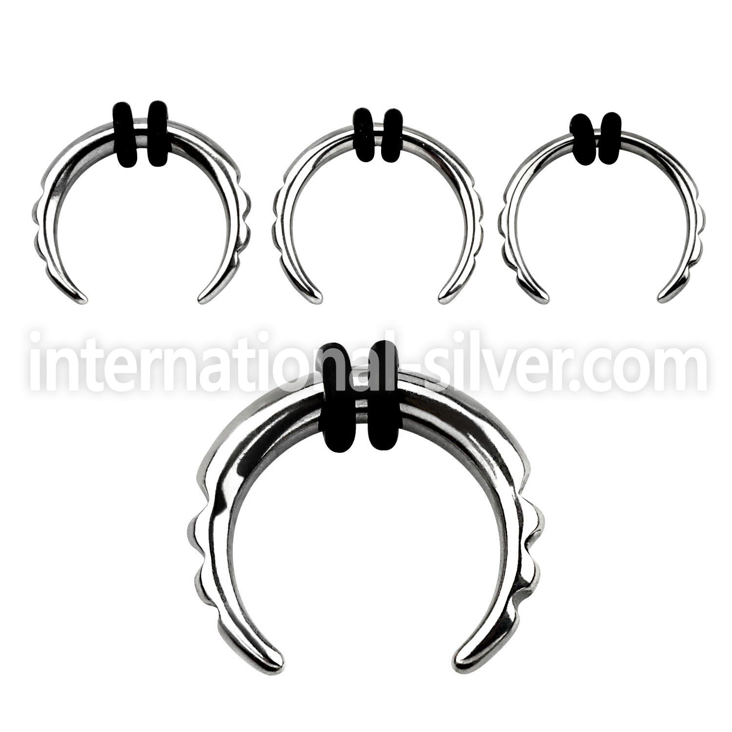 pcp tapers surgical steel 316l ear lobe