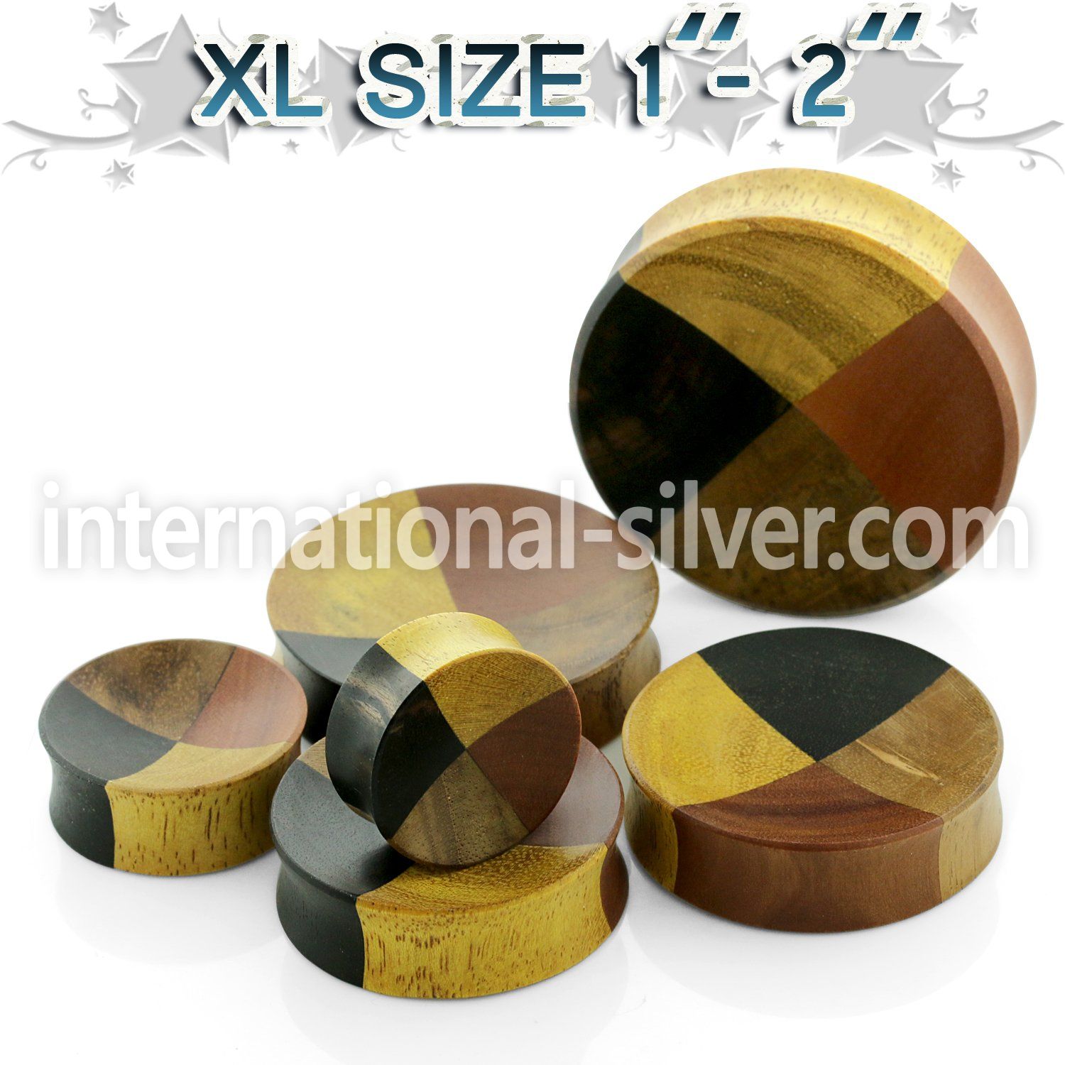 pjsatxl plugs gauges organic body jewelry ear lobe