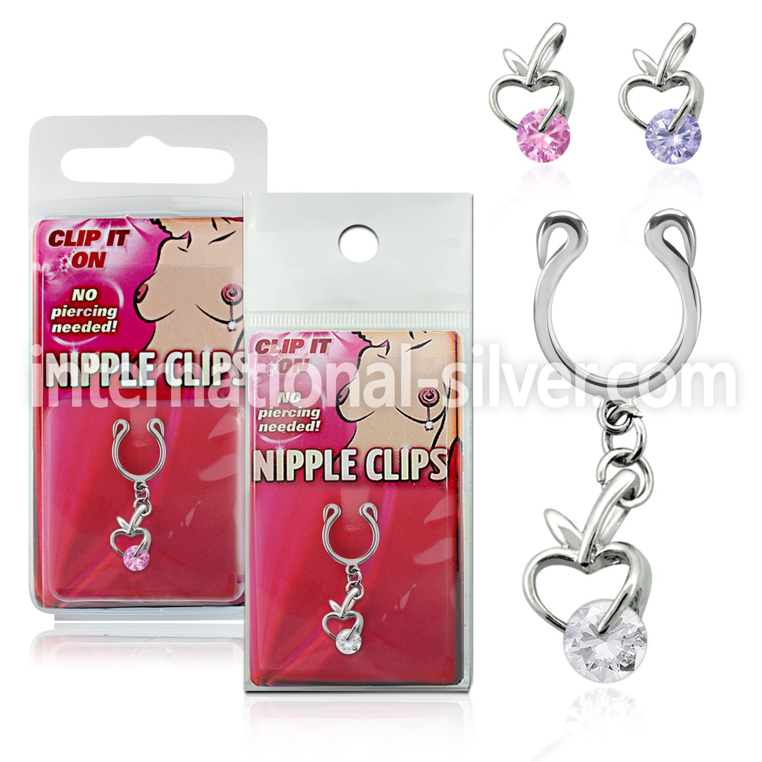 pknp16 fake illusion hoops others belly button
