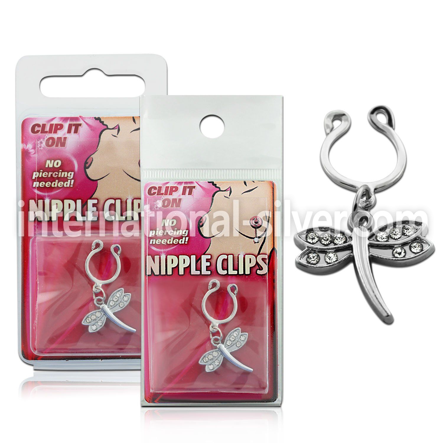 pknp20 fake illusion hoops others belly button