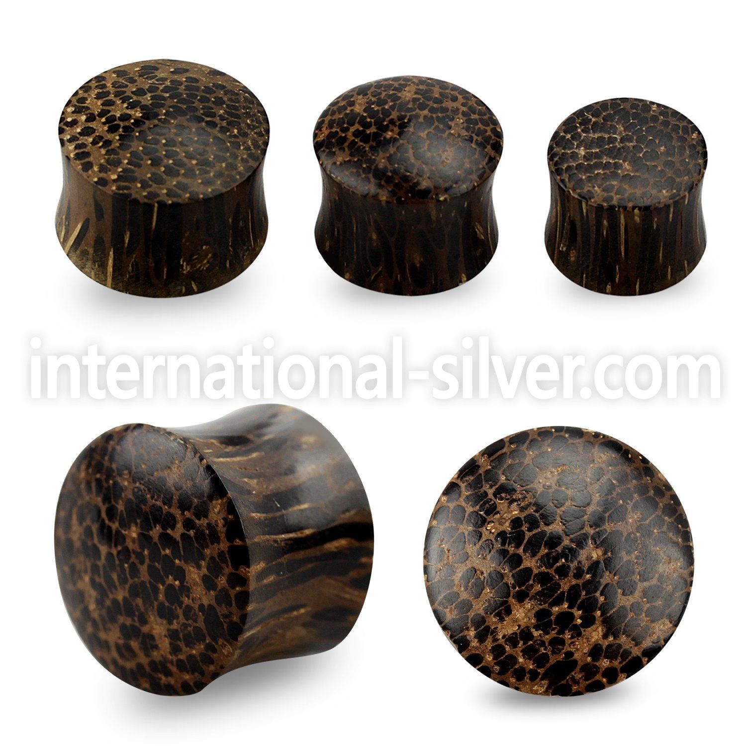 ppaw plugs gauges organic body jewelry ear lobe