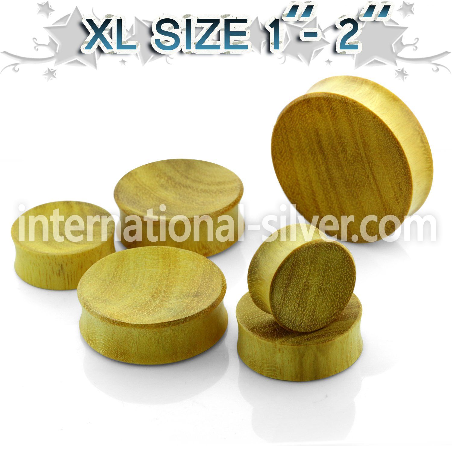 pwjxl plugs gauges organic body jewelry ear lobe