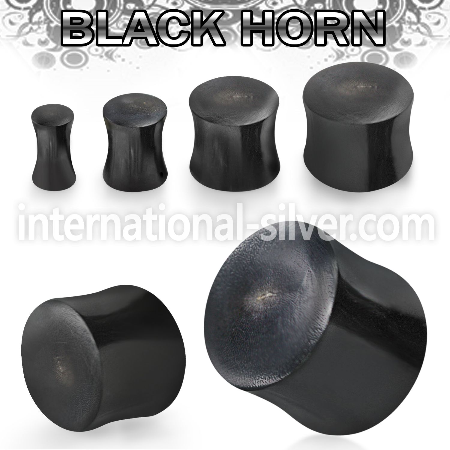 pwk plugs gauges organic body jewelry ear lobe