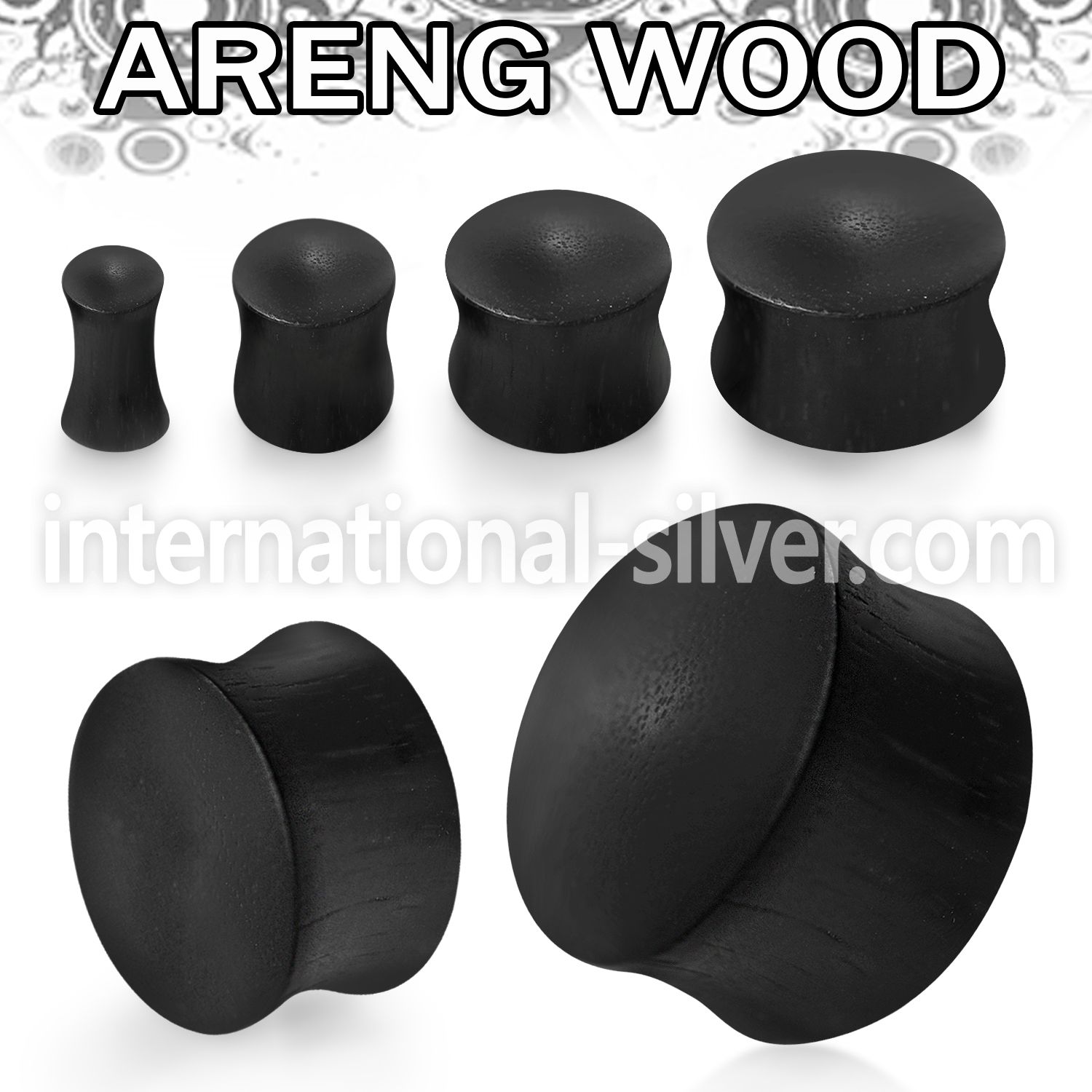 pwkk plugs gauges organic body jewelry ear lobe