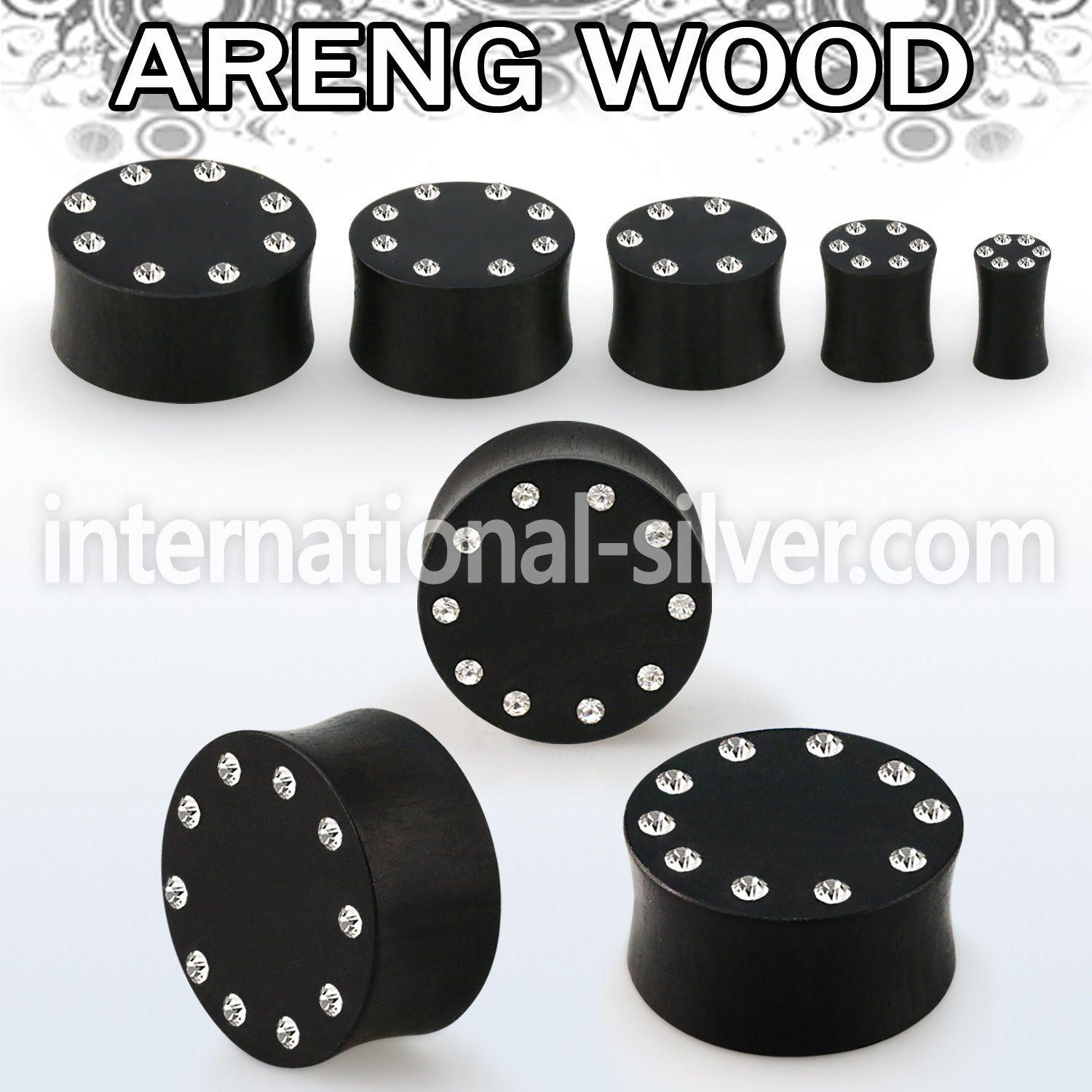 pwkkcb plugs gauges organic body jewelry ear lobe