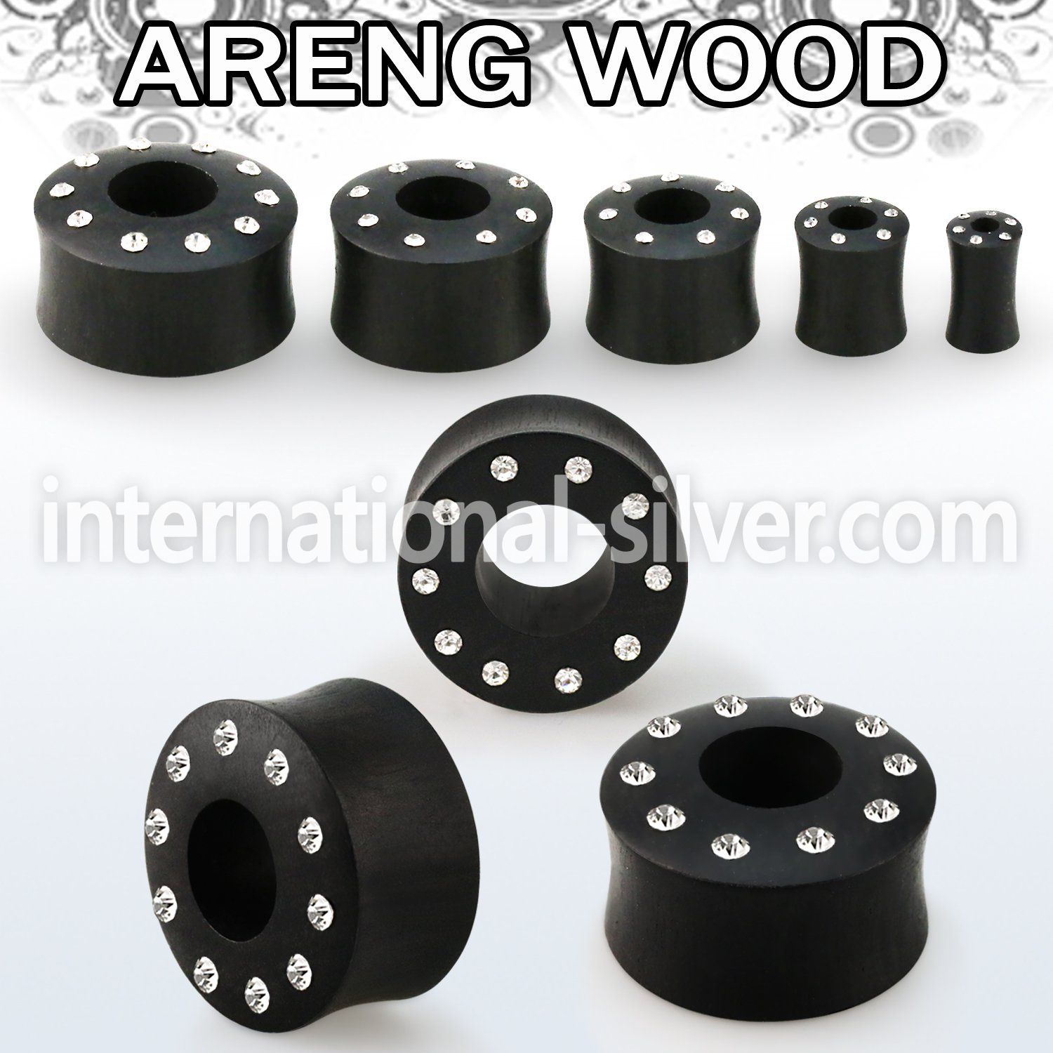 pwkkcc tapers organic body jewelry ear lobe