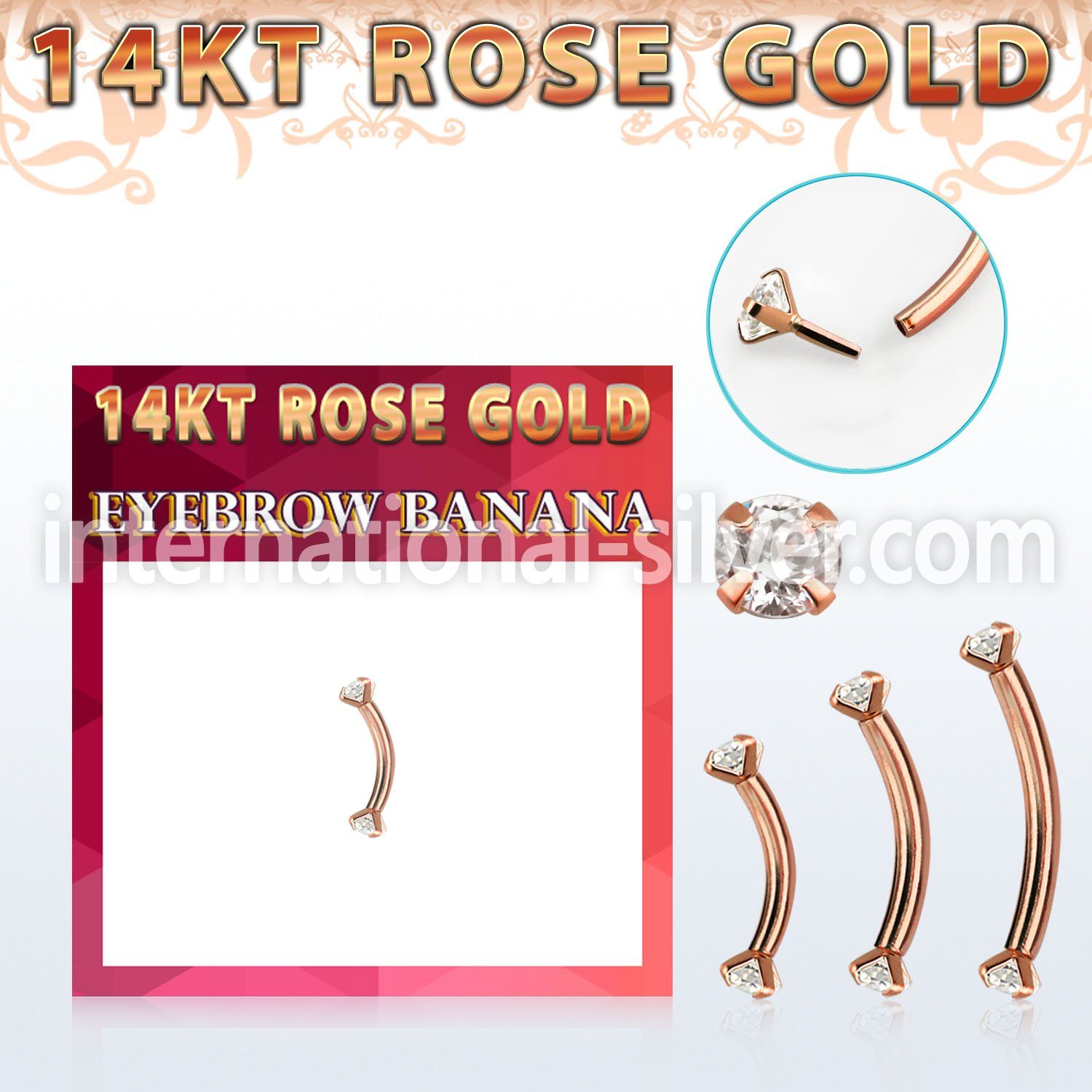 rbnz micro curved barbells gold eyebrow