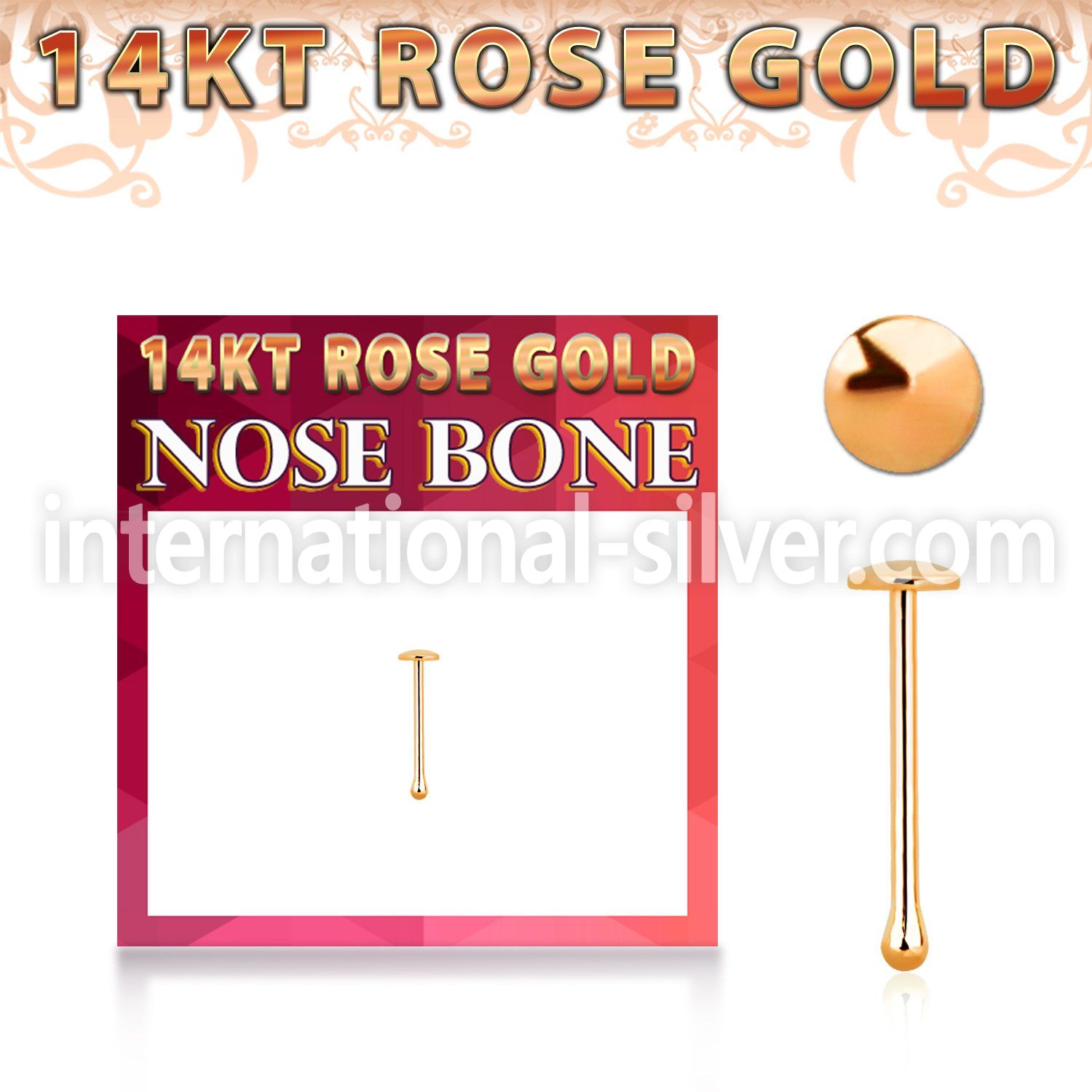 rbrd nose bone gold nose