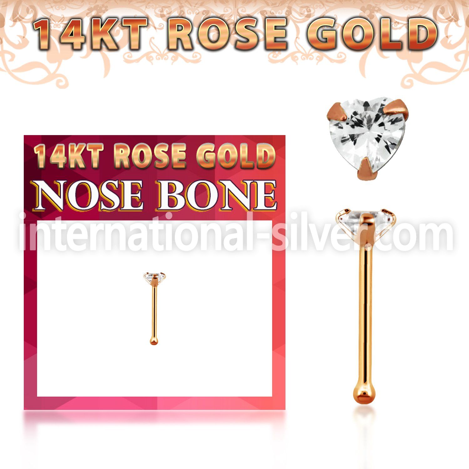 rnbhc1 nose bone gold nose