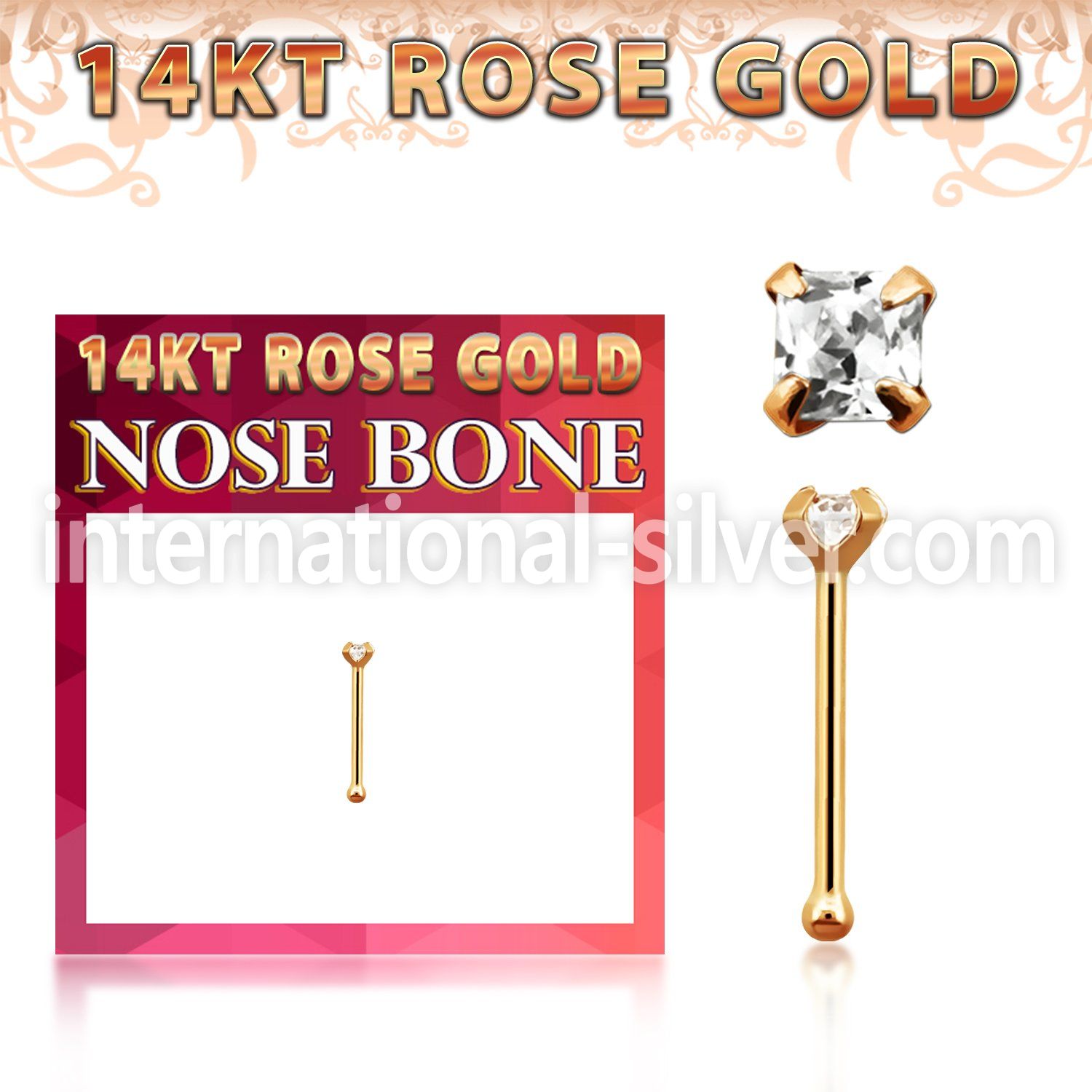 rnbqc1 nose bone gold nose