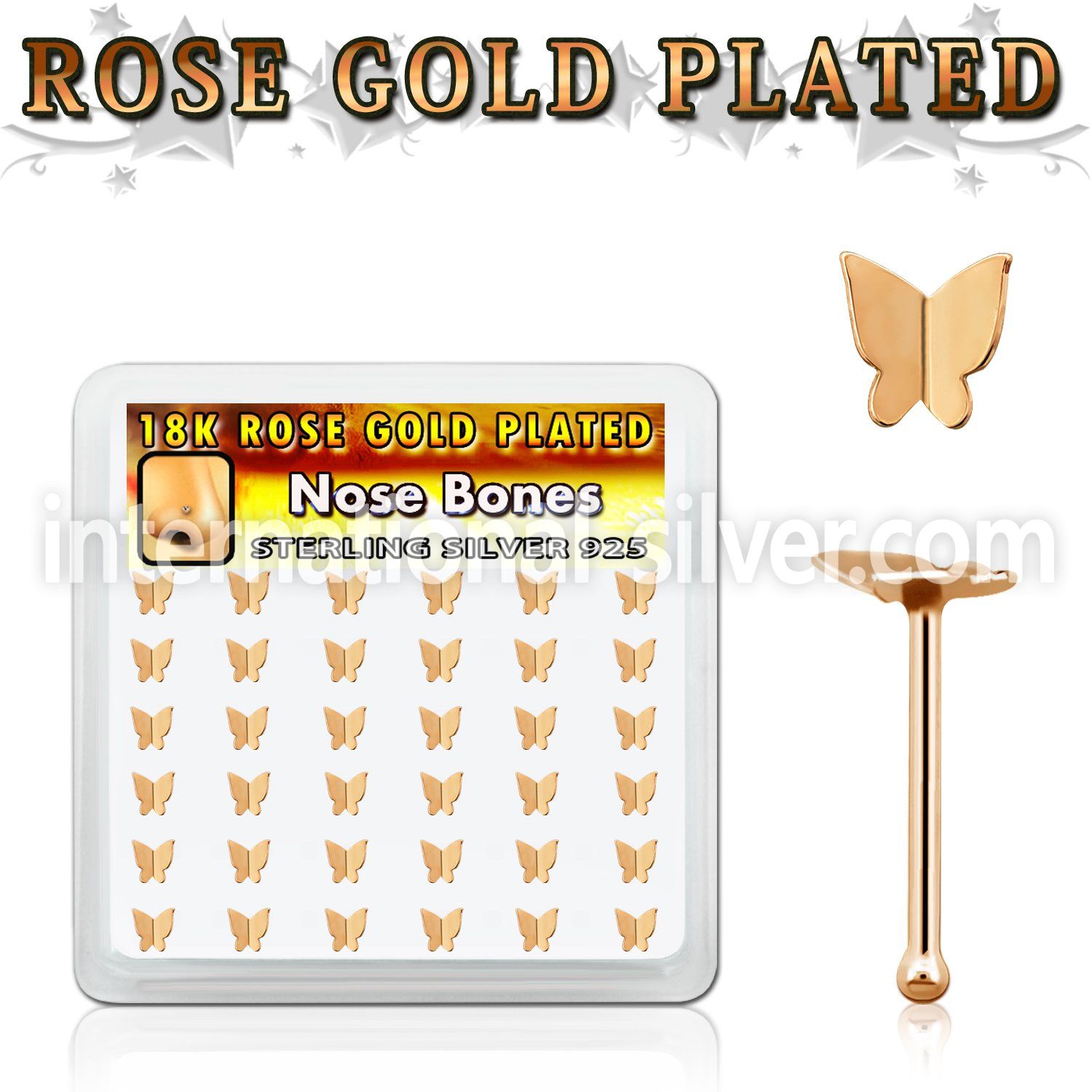 rsbbtf36 925 silver nose bones nose piercing