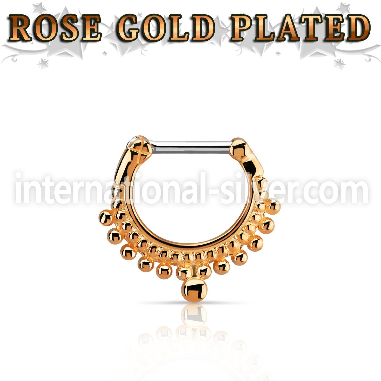 rsepm16 straight barbells silver 925 septum