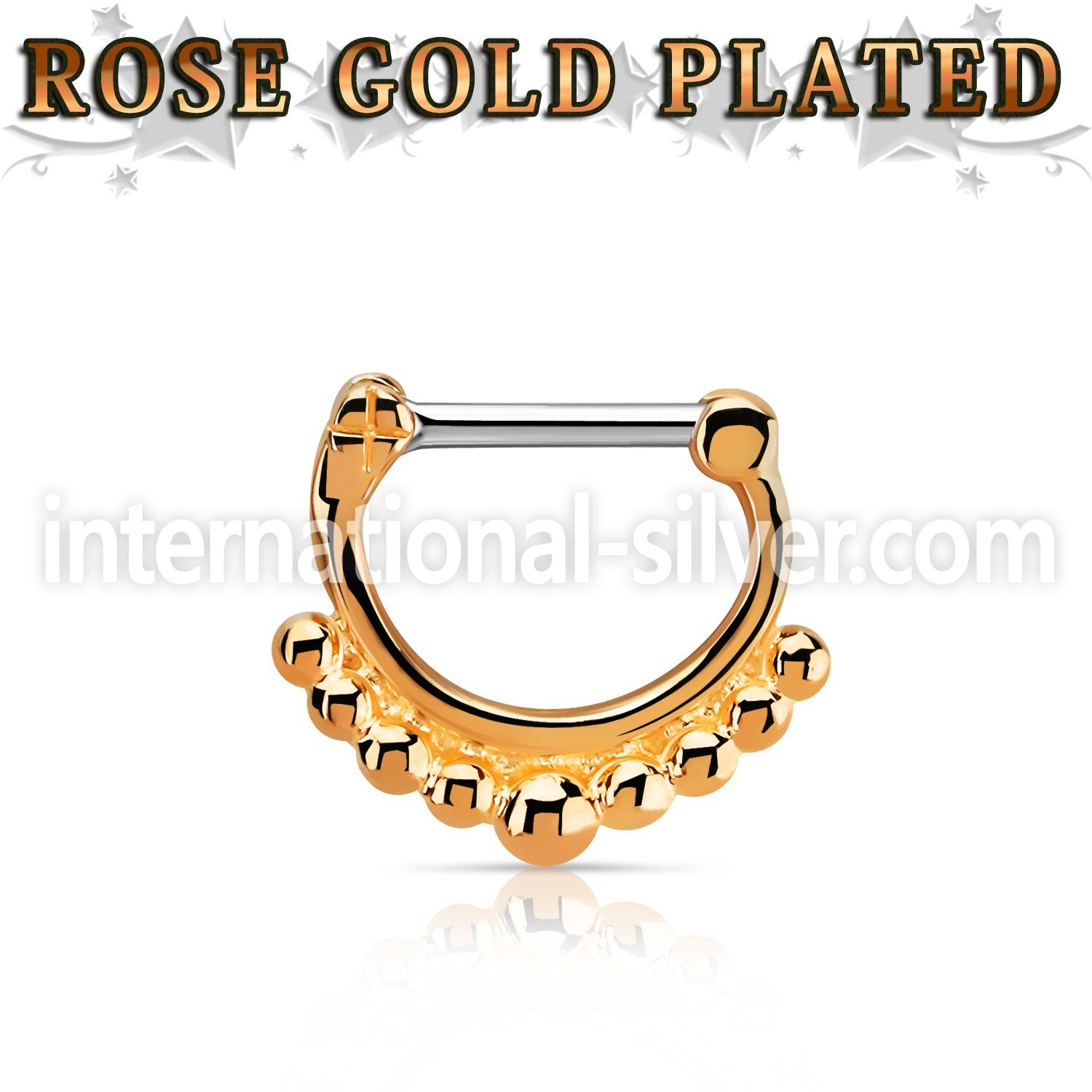 rsepn16 straight barbells silver 925 septum