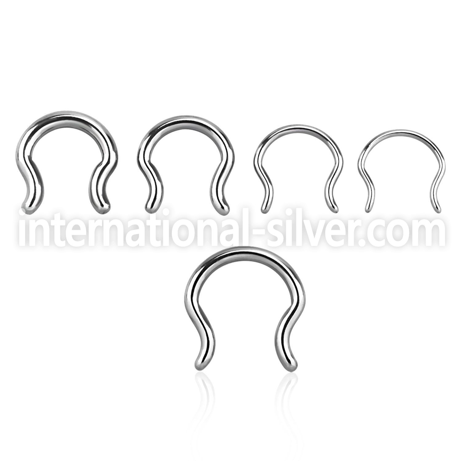 sepd straight barbells surgical steel 316l septum