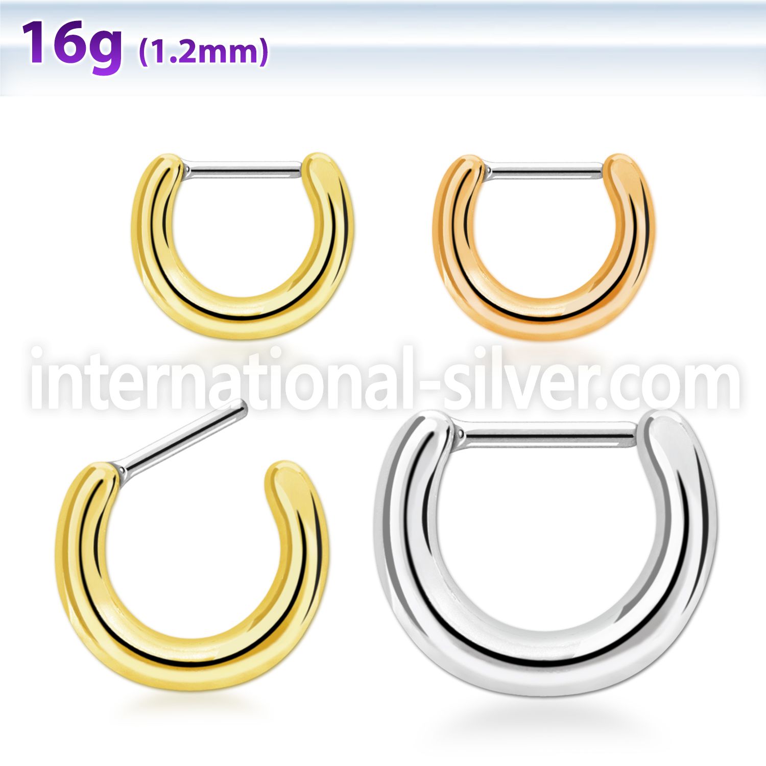 sepoo surgical steel barbells septum piercing