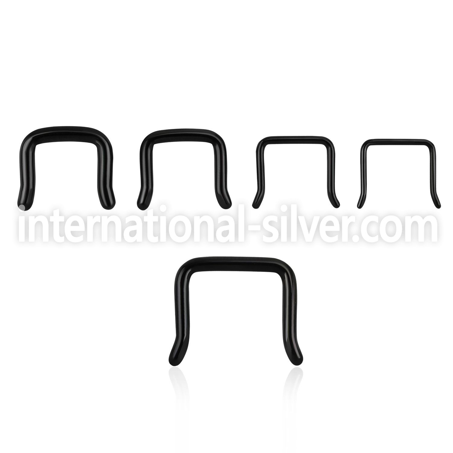septb straight barbells anodized surgical steel 316l septum