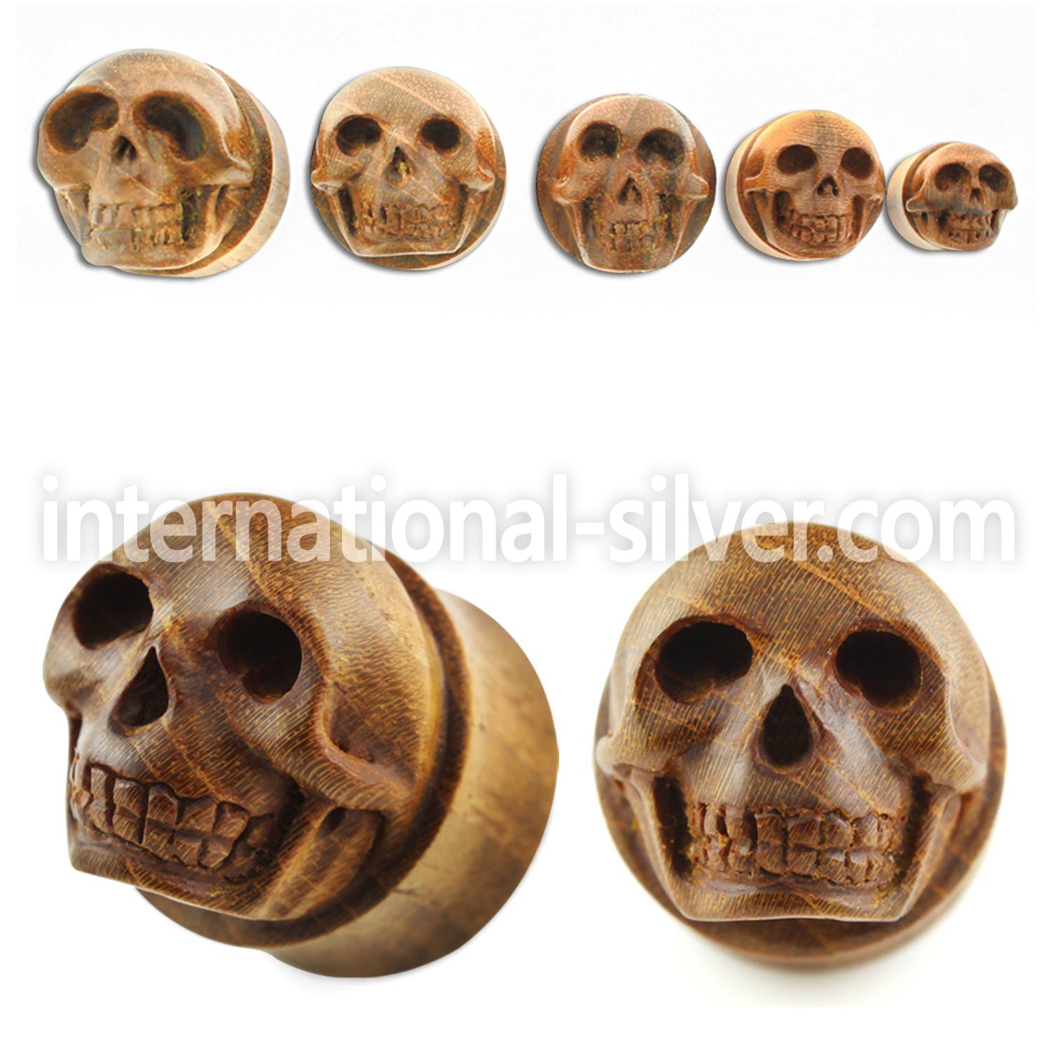 skte plugs gauges organic body jewelry ear lobe