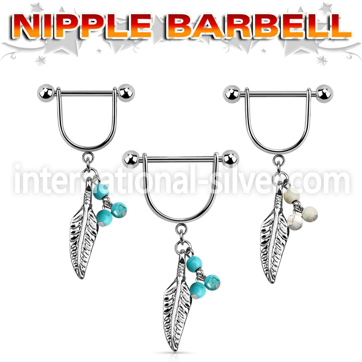 snpod12 straight barbells surgical steel 316l nipple