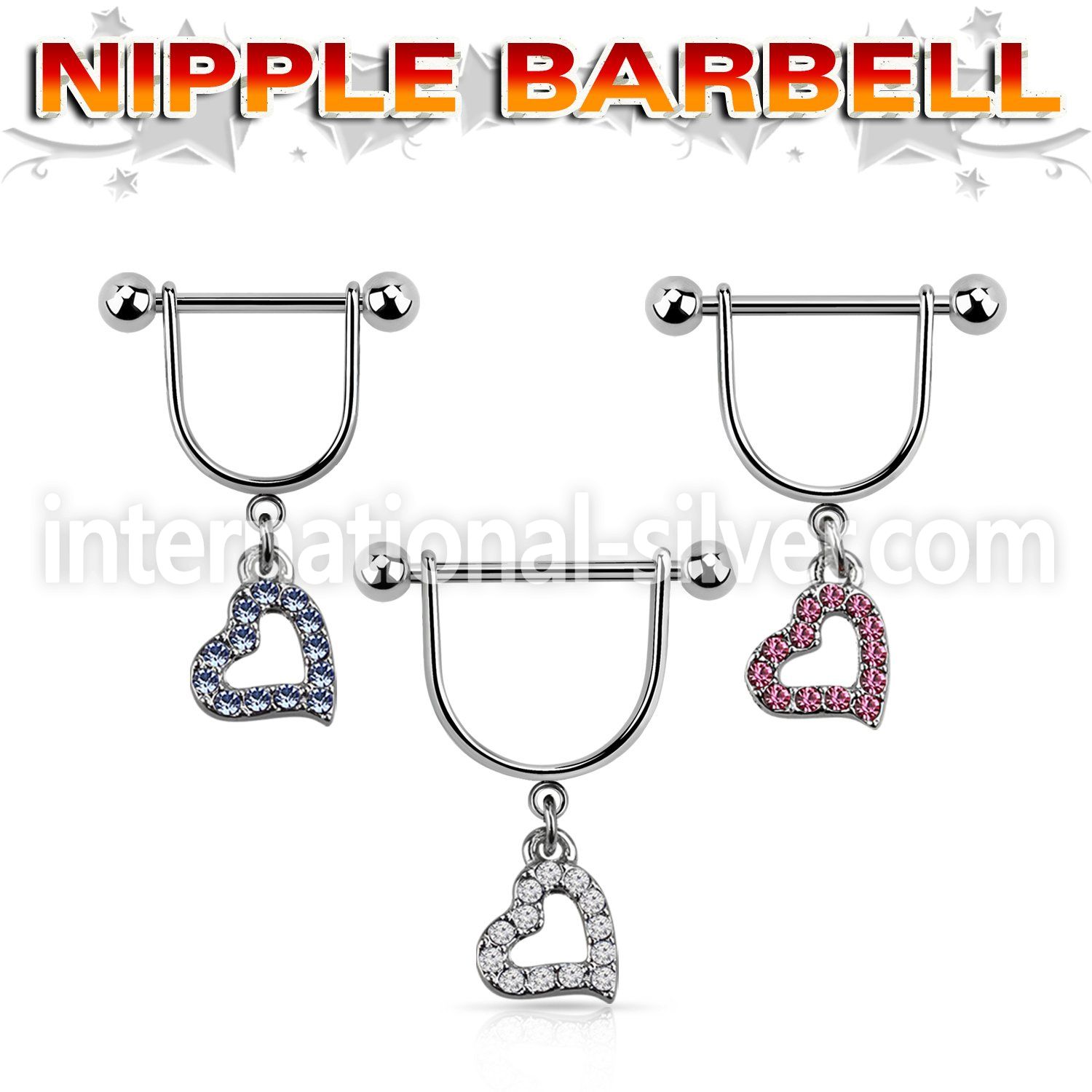 snpod16 straight barbells surgical steel 316l nipple