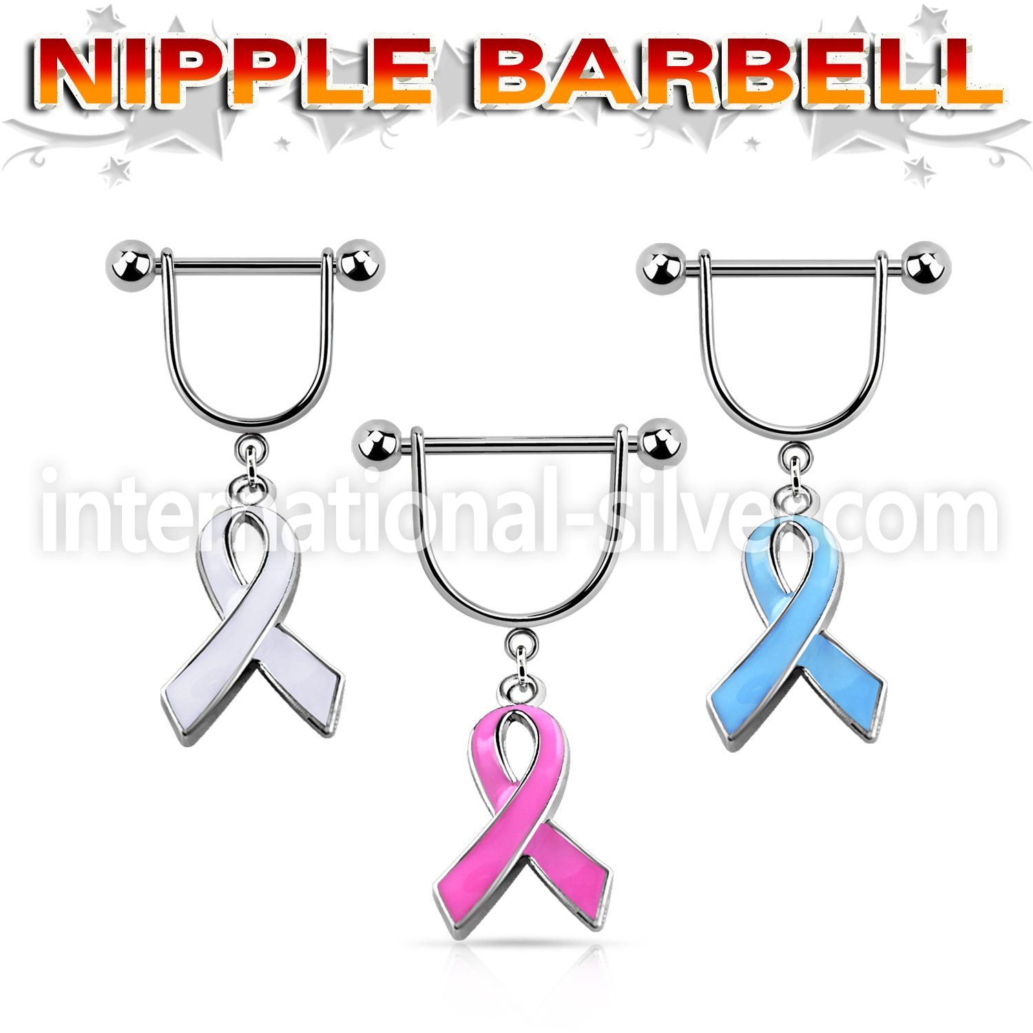 snpod7 straight barbells surgical steel 316l nipple