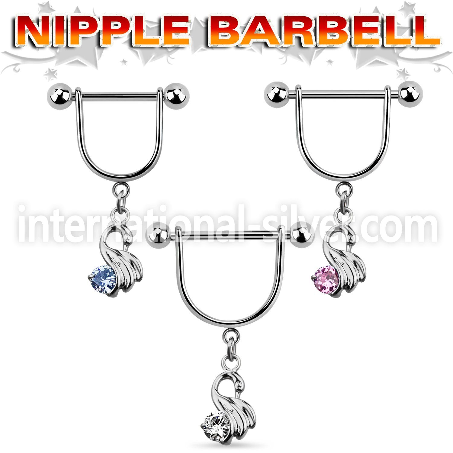 snpoz5 straight barbells surgical steel 316l nipple