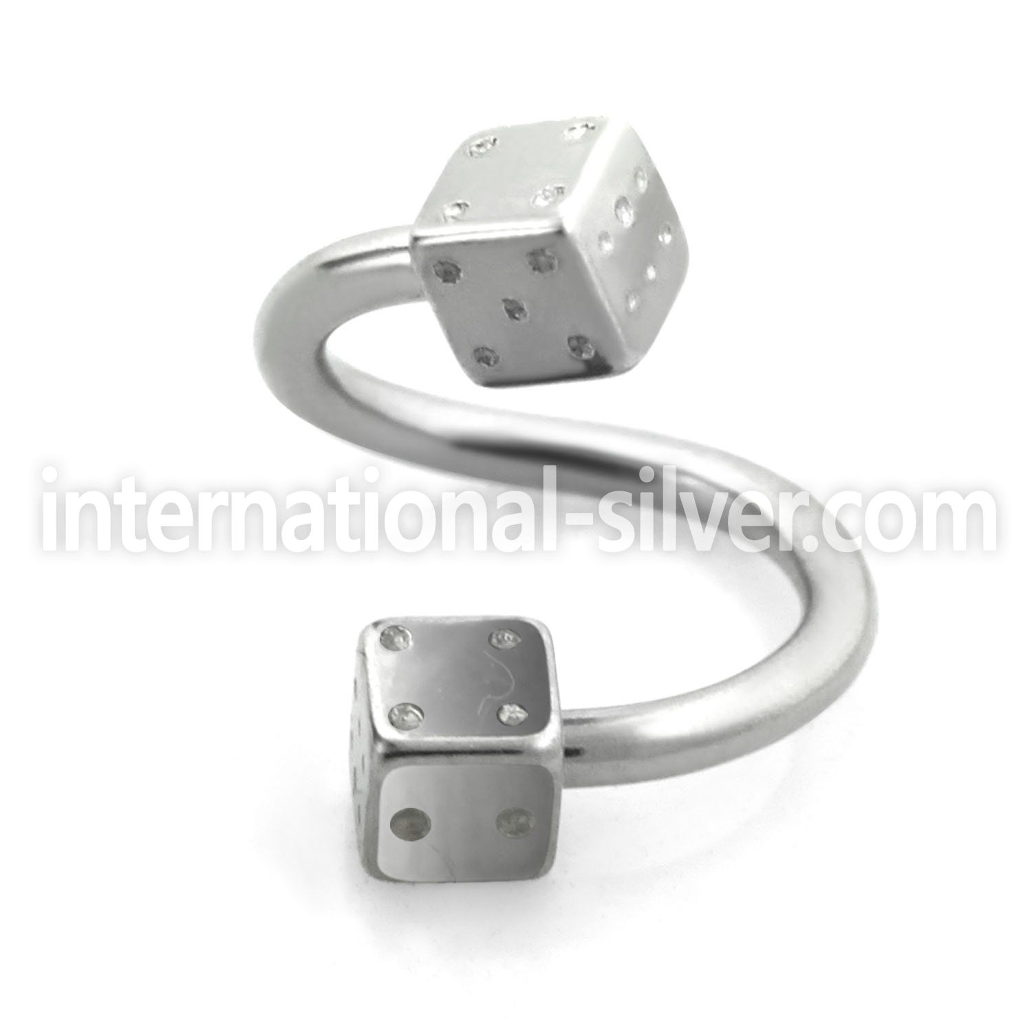 spesdi spirals twisters surgical steel 316l eyebrow