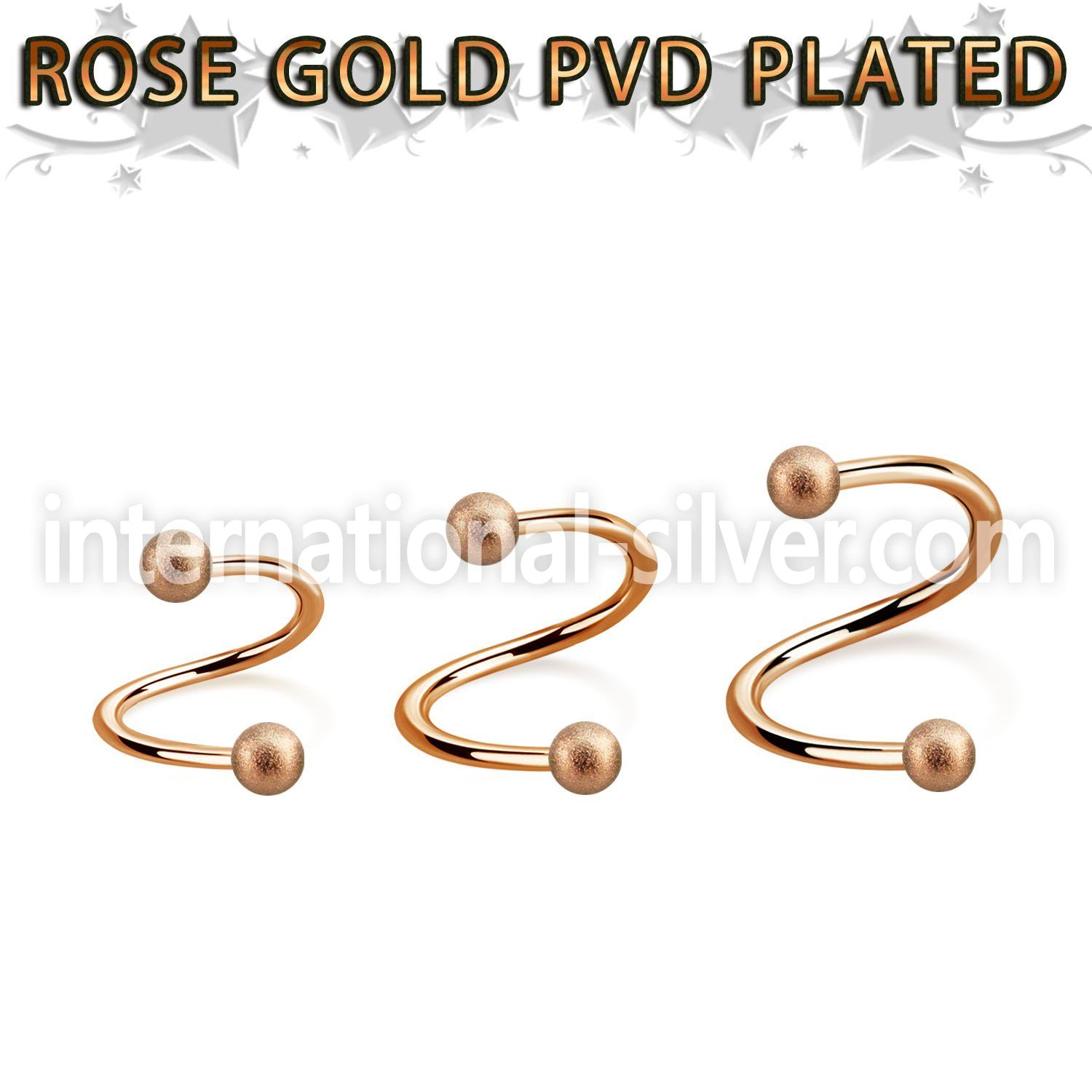 spettfo3 spirals twisters anodized surgical steel 316l eyebrow