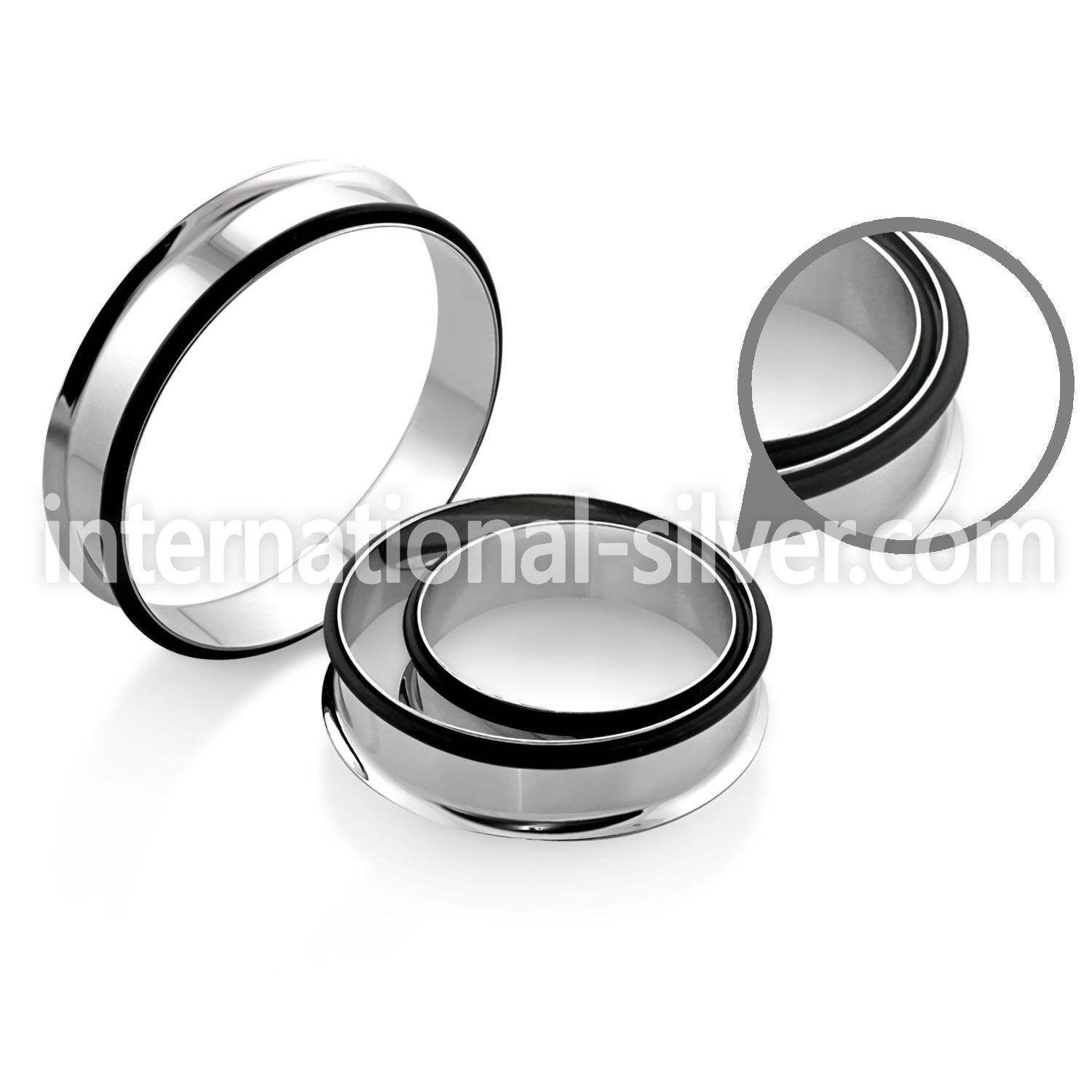 spgxl tunnels gauges surgical steel 316l ear lobe
