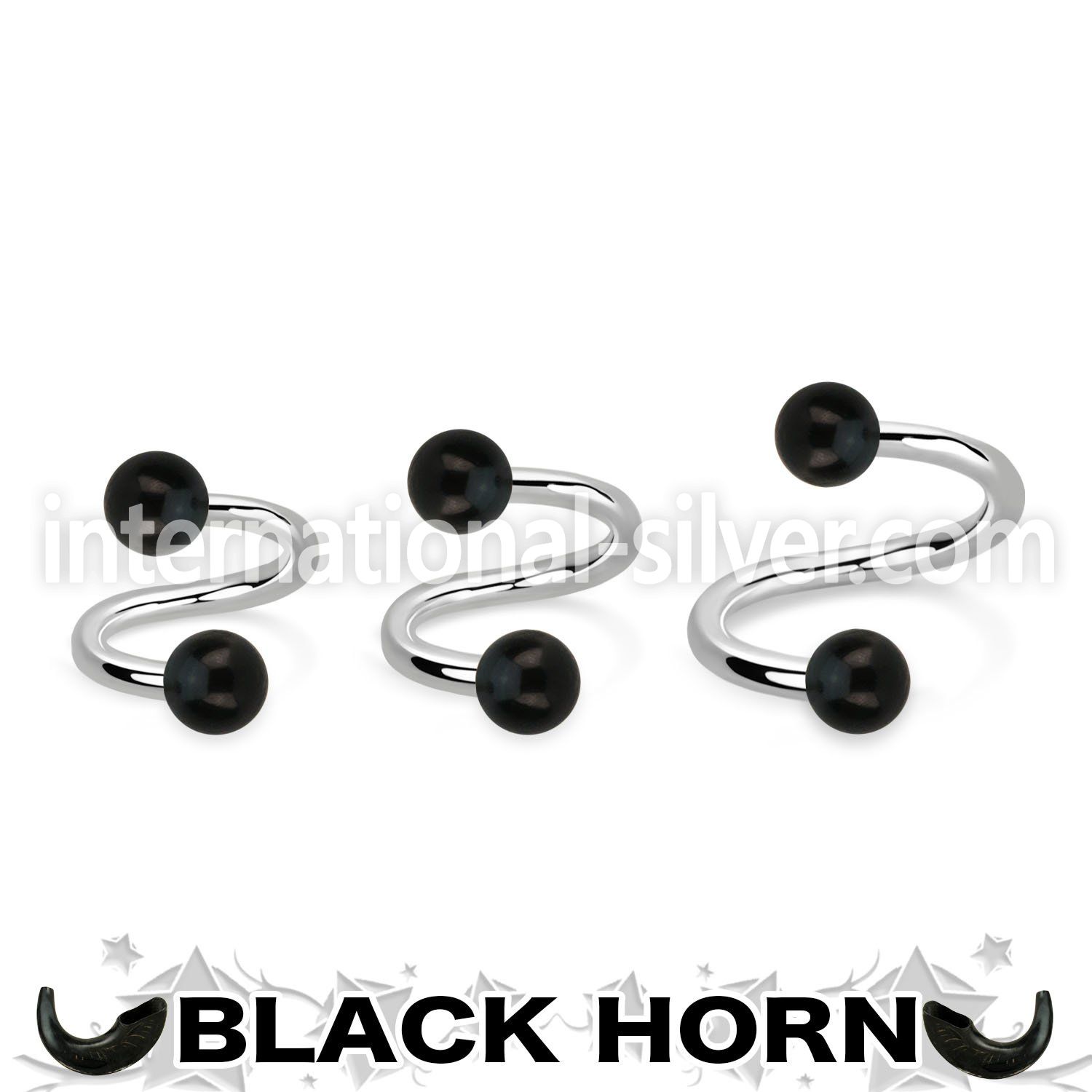 spsw5 spirals twisters organic body jewelry eyebrow