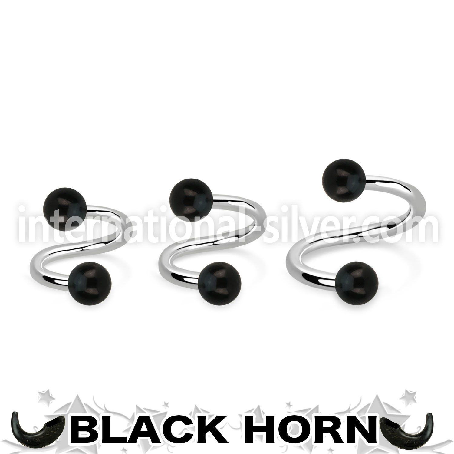 spwk5 spirals twisters organic body jewelry eyebrow