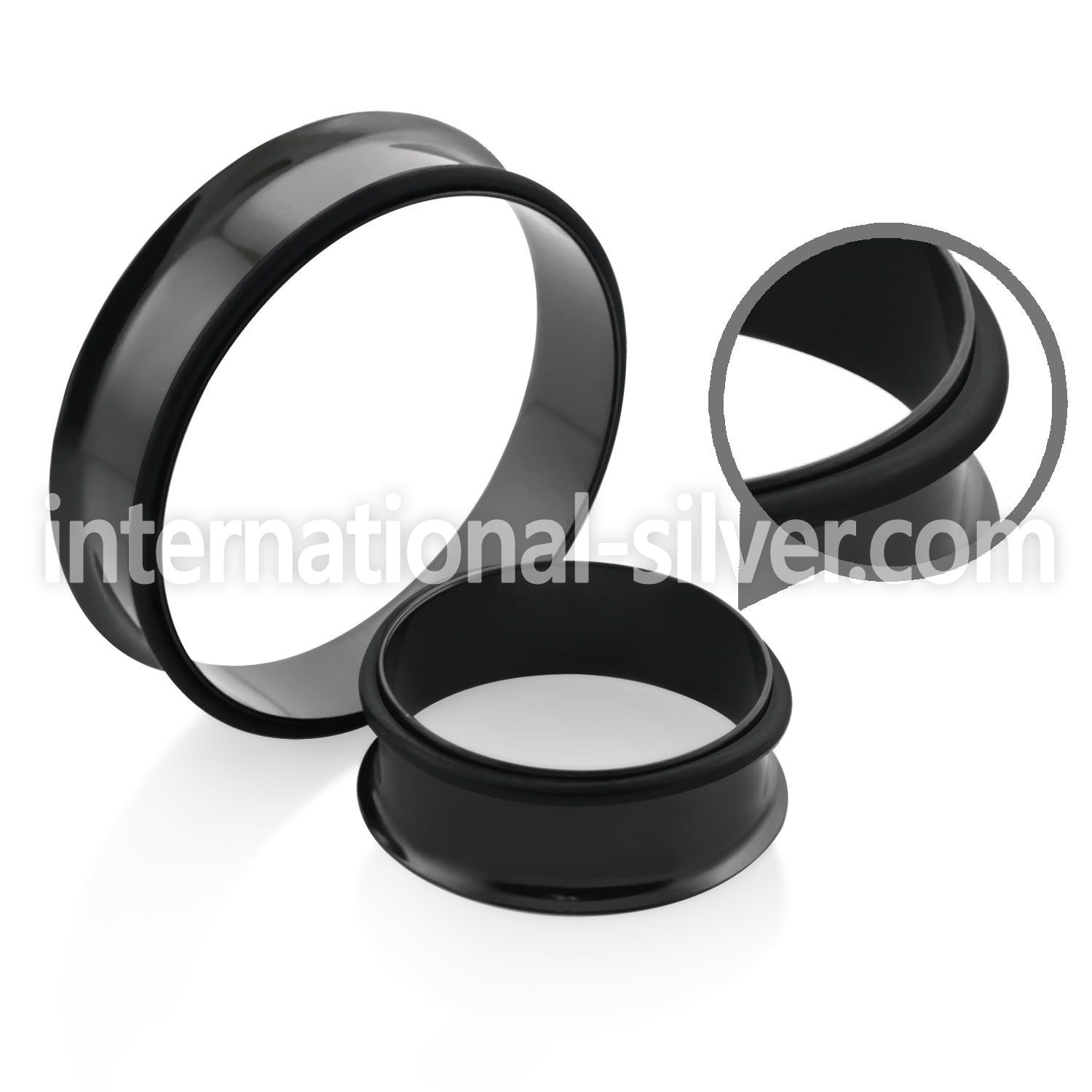 stpgxl tunnels gauges anodized surgical steel 316l ear lobe