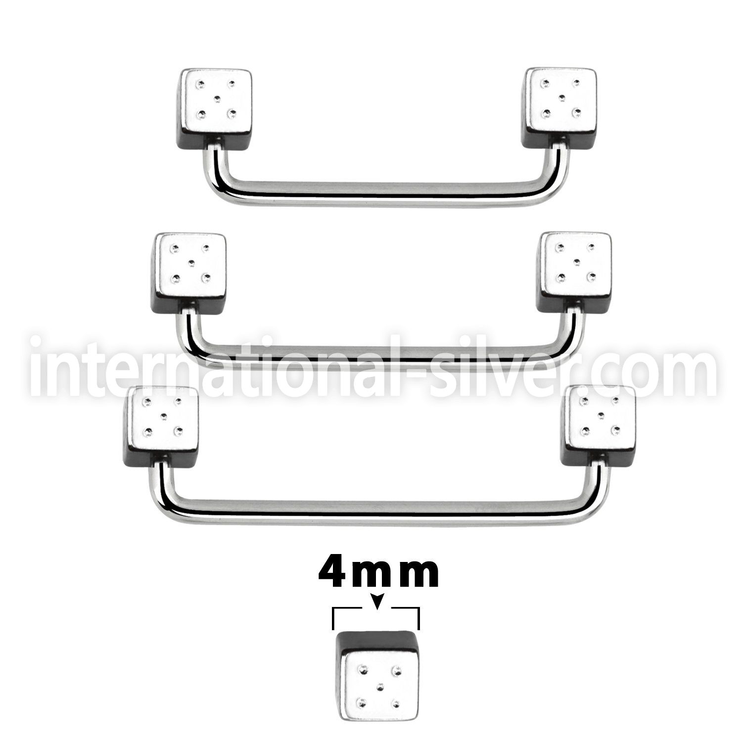 suddi4 surface piercing surgical steel 316l surface piercings