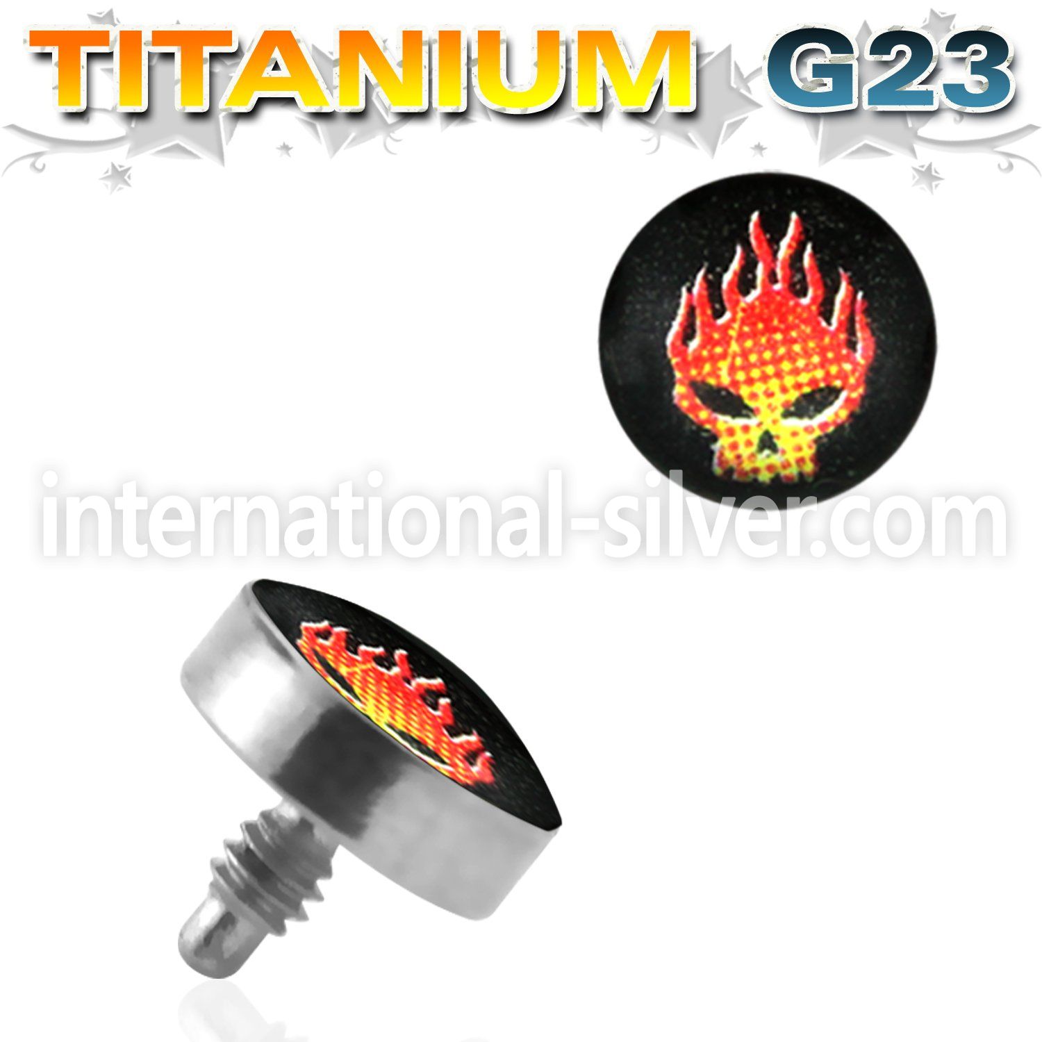 talg11 dermals titanium g23 implant grade belly button