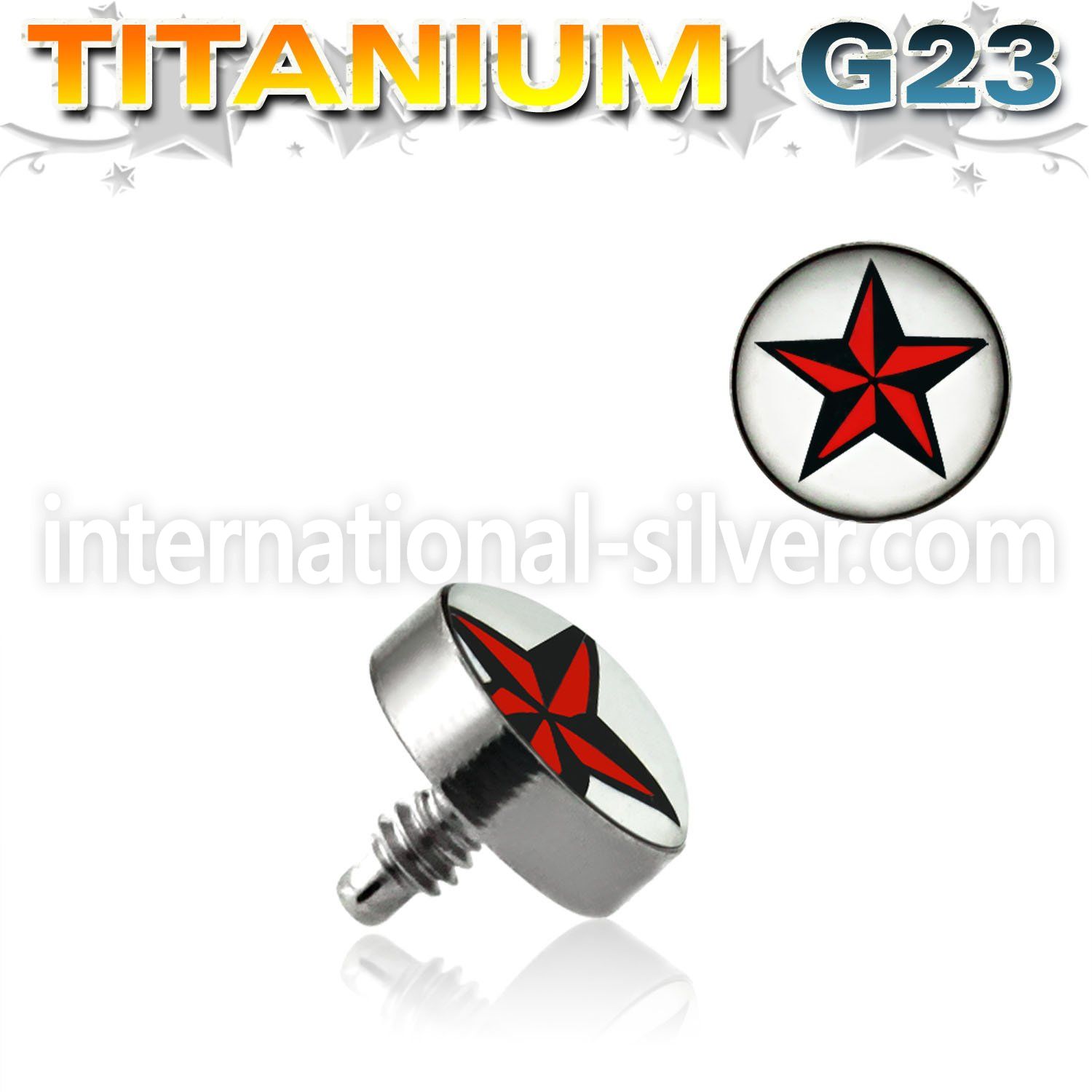 talg17 dermals titanium g23 implant grade surface piercings