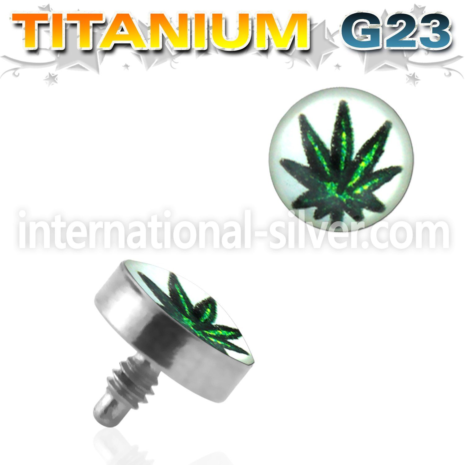 talg9 dermals titanium g23 implant grade belly button
