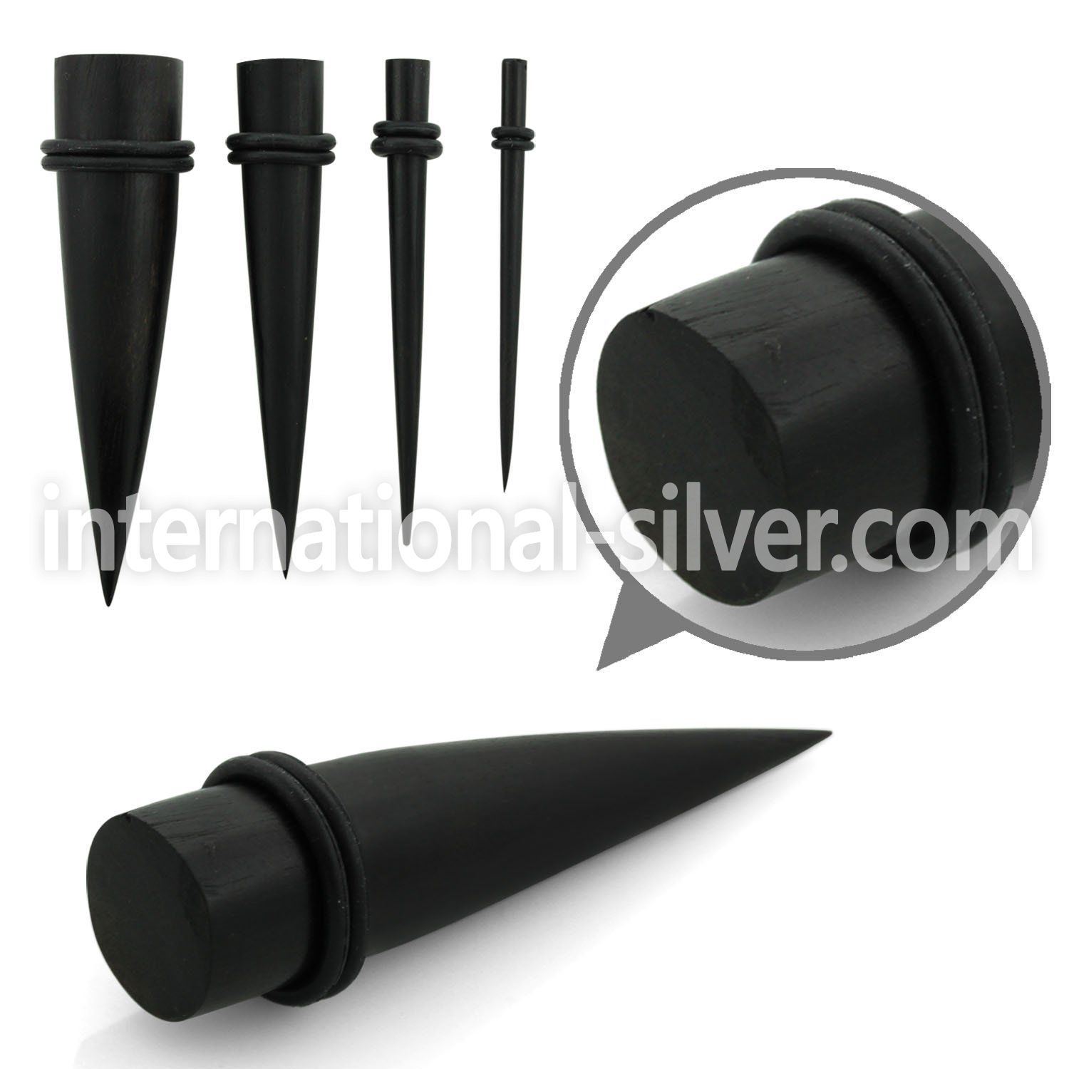 tpwkr tapers organic body jewelry ear lobe