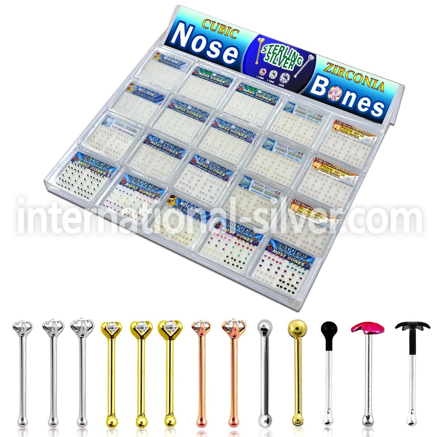 tranb2 nose bone silver 925 nose