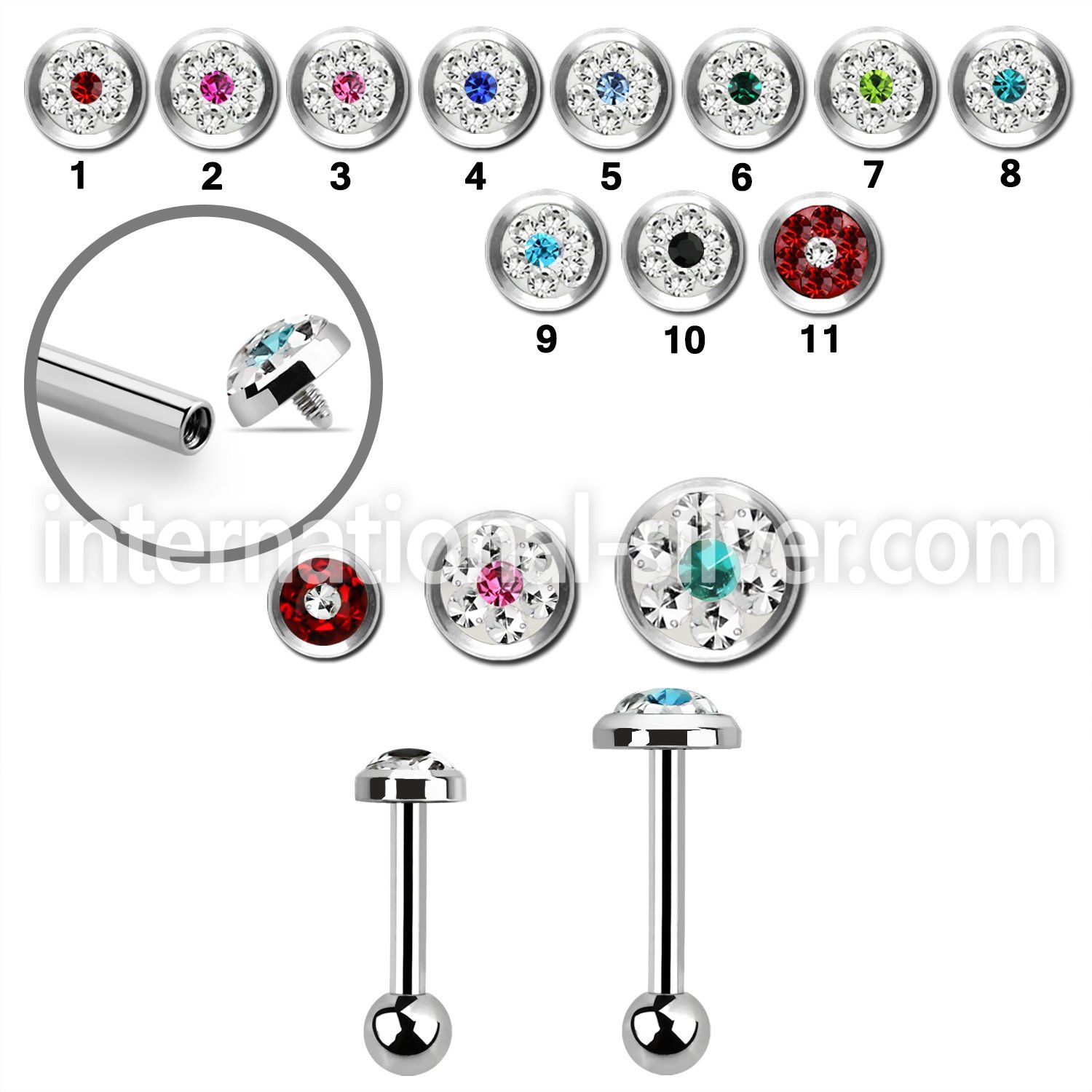 trgfrb straight barbells surgical steel 316l tragus